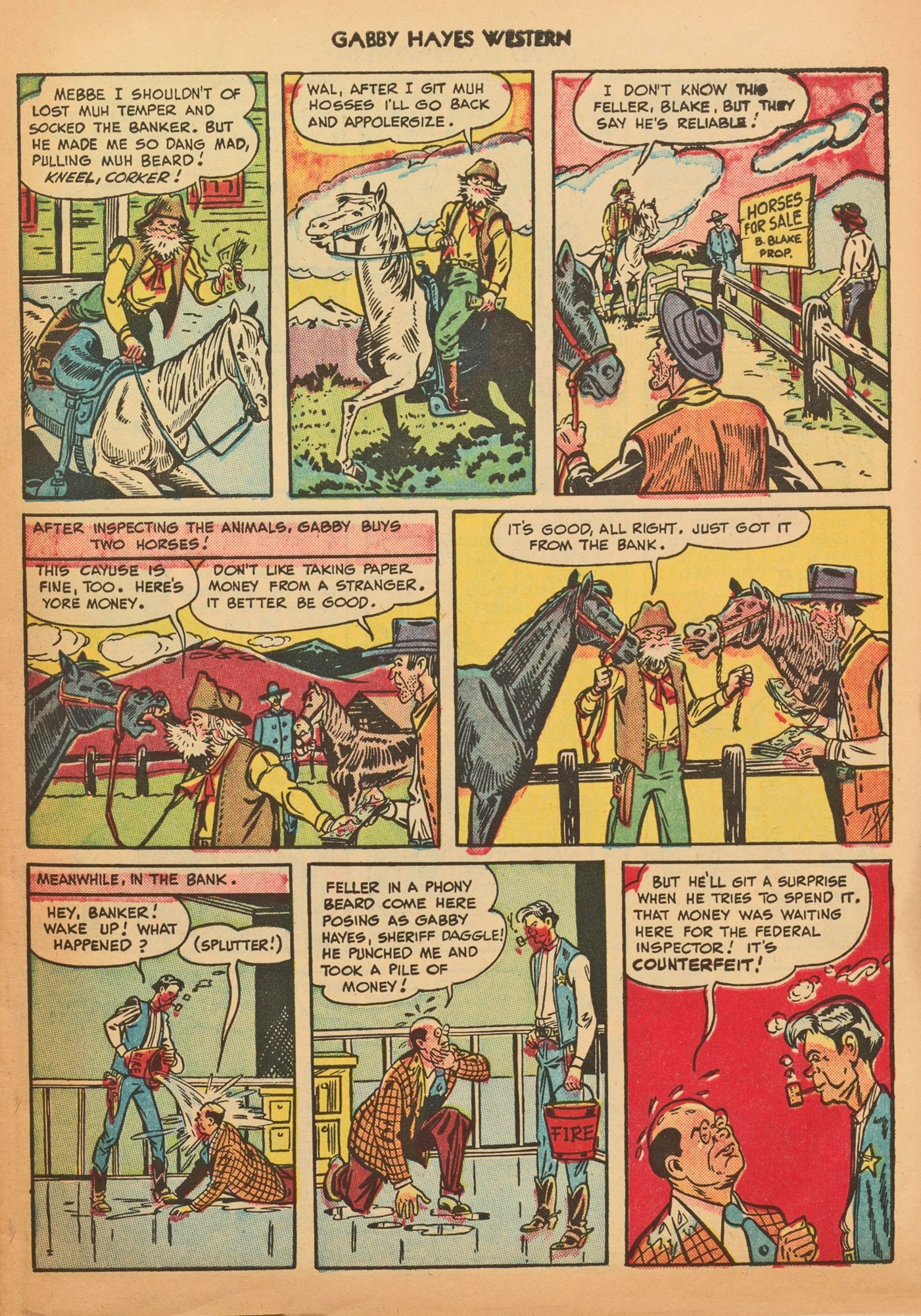 Read online Gabby Hayes Western comic -  Issue #11 - 7