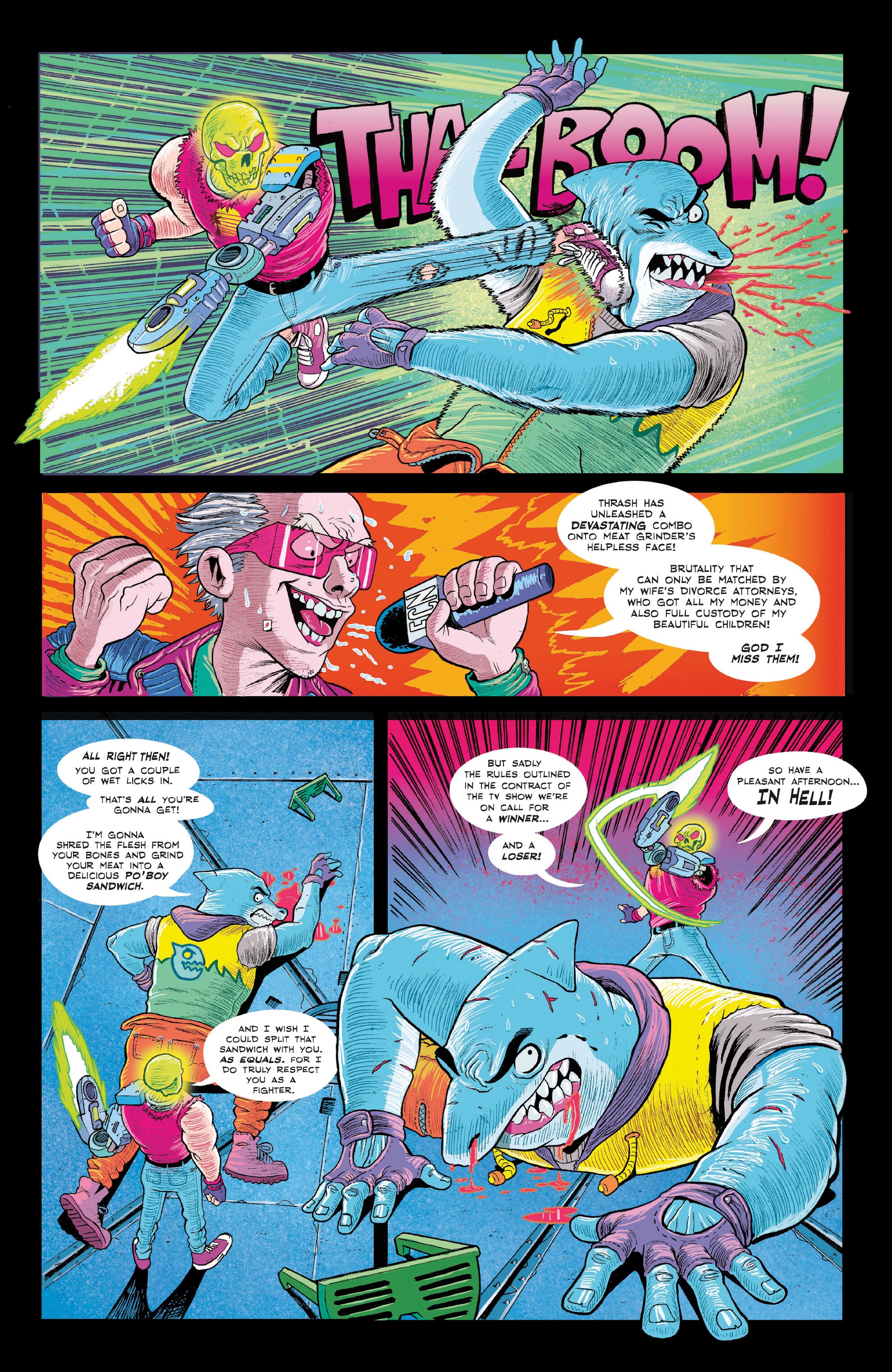 Read online Blood Force Trauma comic -  Issue # TPB - 15