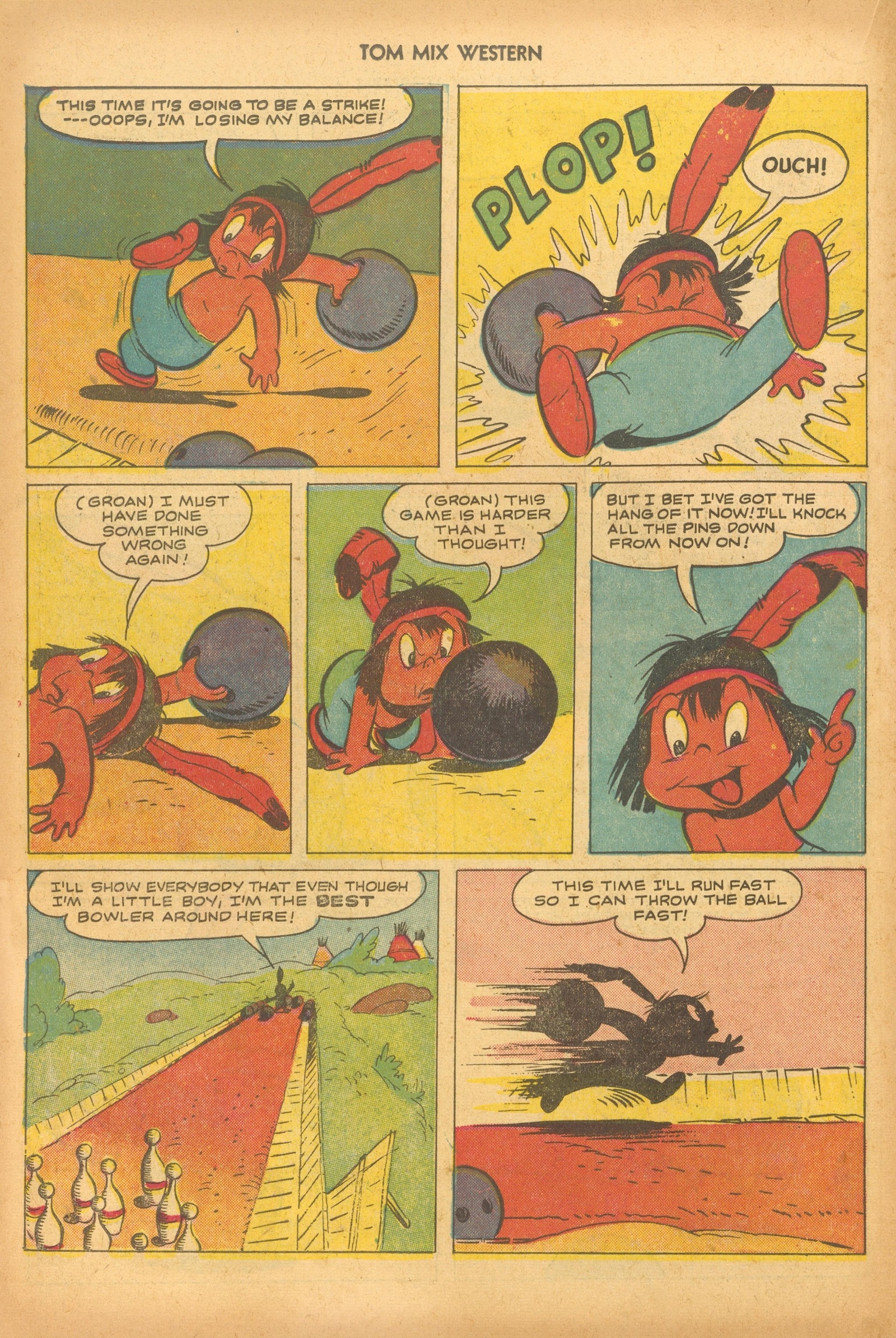 Read online Tom Mix Western (1948) comic -  Issue #46 - 18