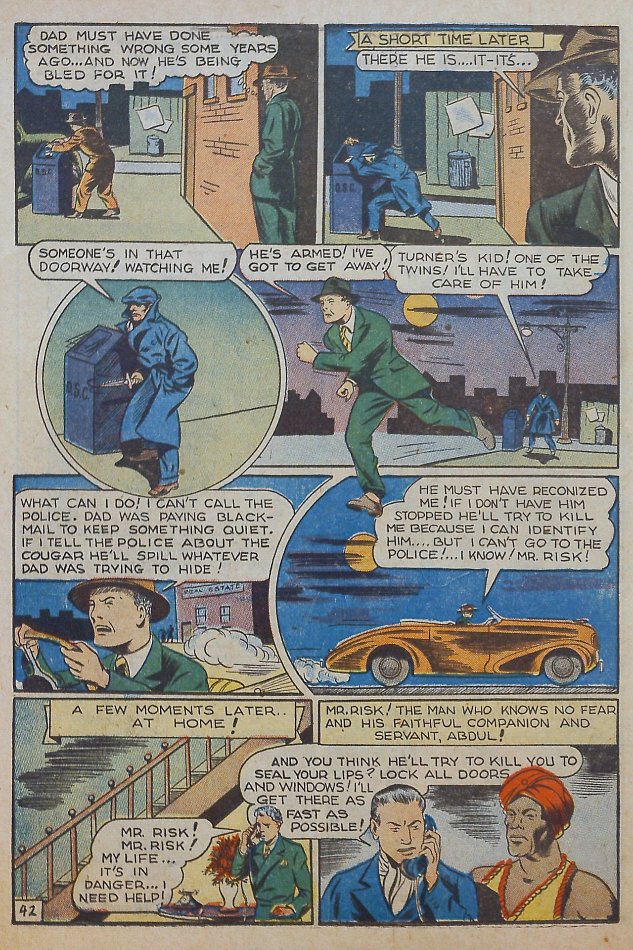 Read online Super-Mystery Comics comic -  Issue #19 - 43