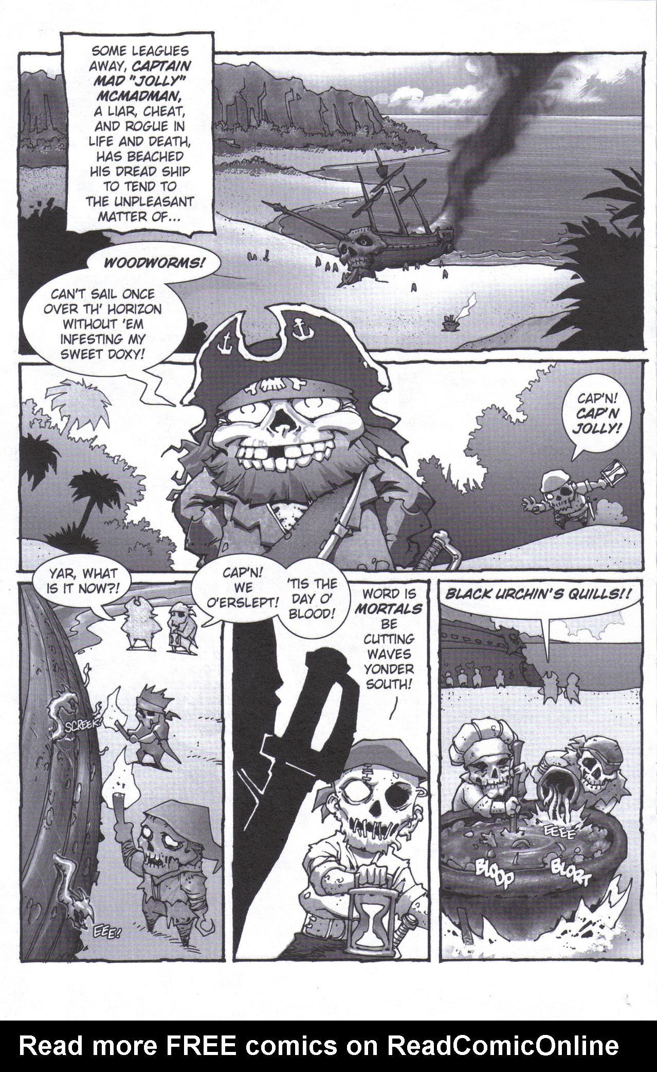 Read online Ghost Pirates Vs. Ghost Ninjas comic -  Issue # Full - 6