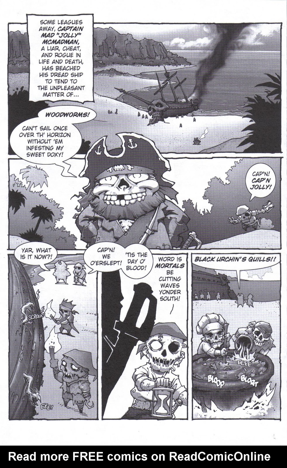 Ghost Pirates Vs. Ghost Ninjas issue Full - Page 6