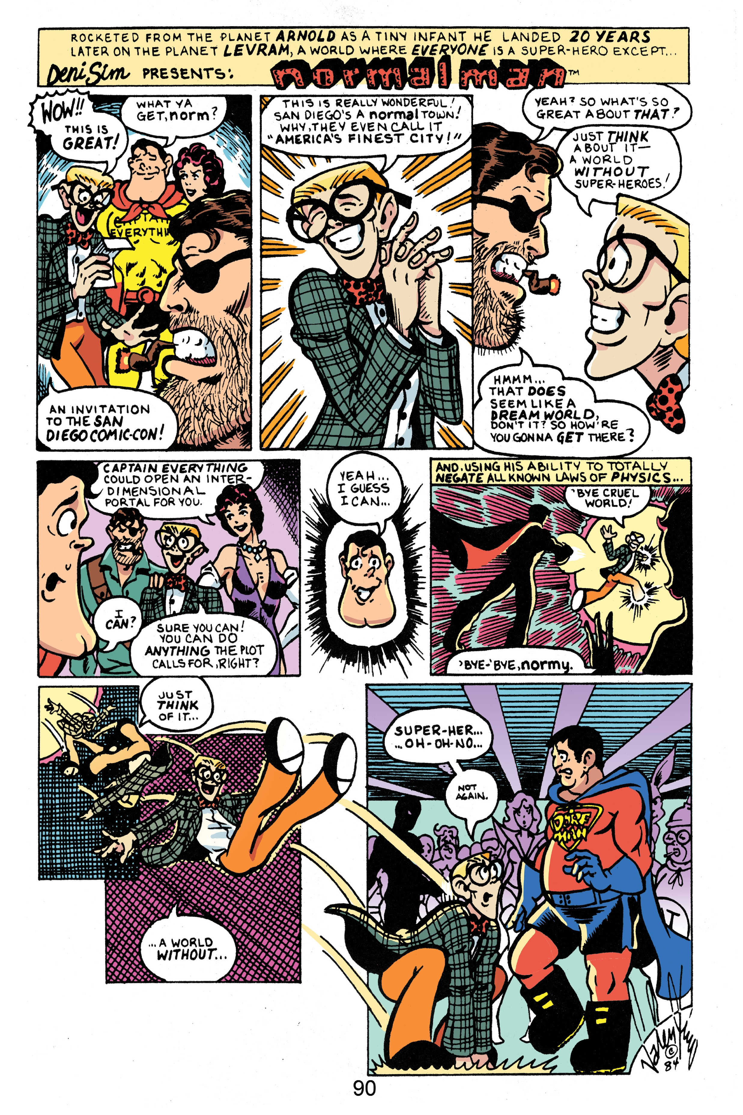 Read online Normalman 40th Anniversary Omnibus comic -  Issue # TPB (Part 1) - 91