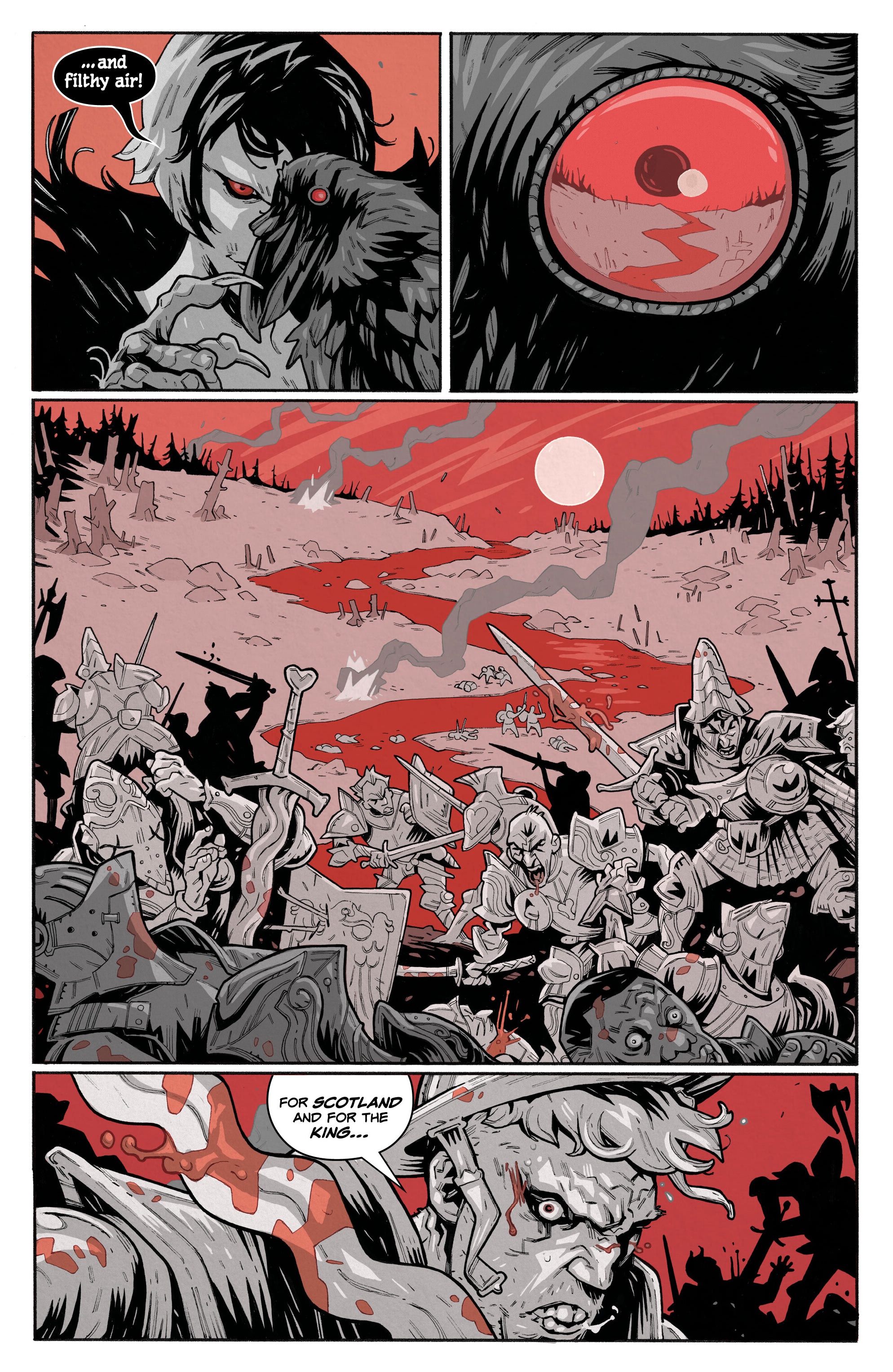 Read online Macbeth: A Tale of Horror comic -  Issue # TPB - 15