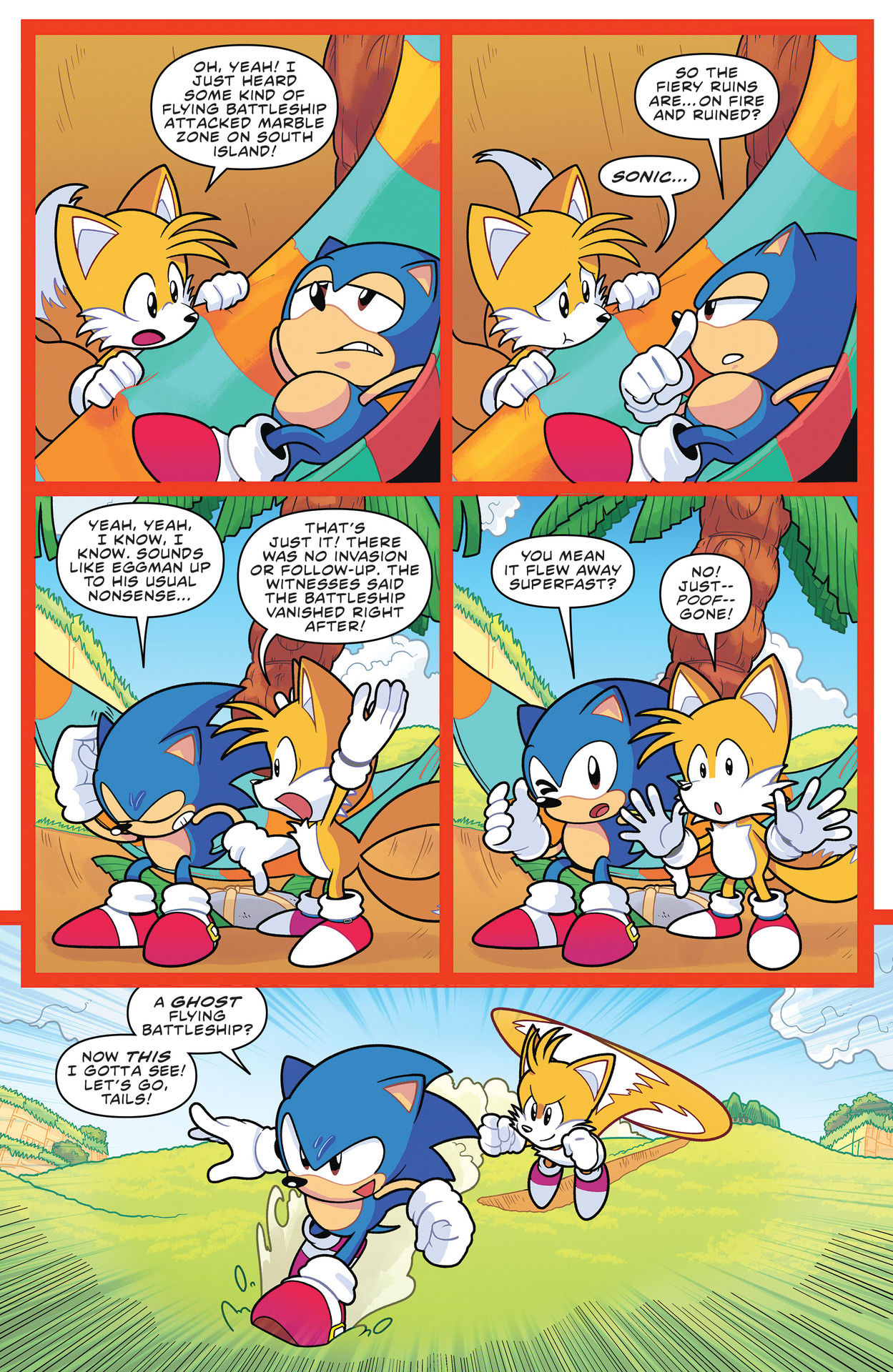 Read online Sonic the Hedgehog: Fang the Hunter comic -  Issue #1 - 12