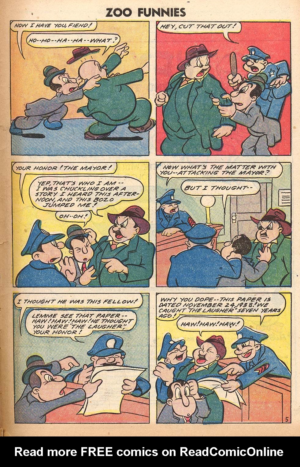 Read online Zoo Funnies comic -  Issue #9 - 33