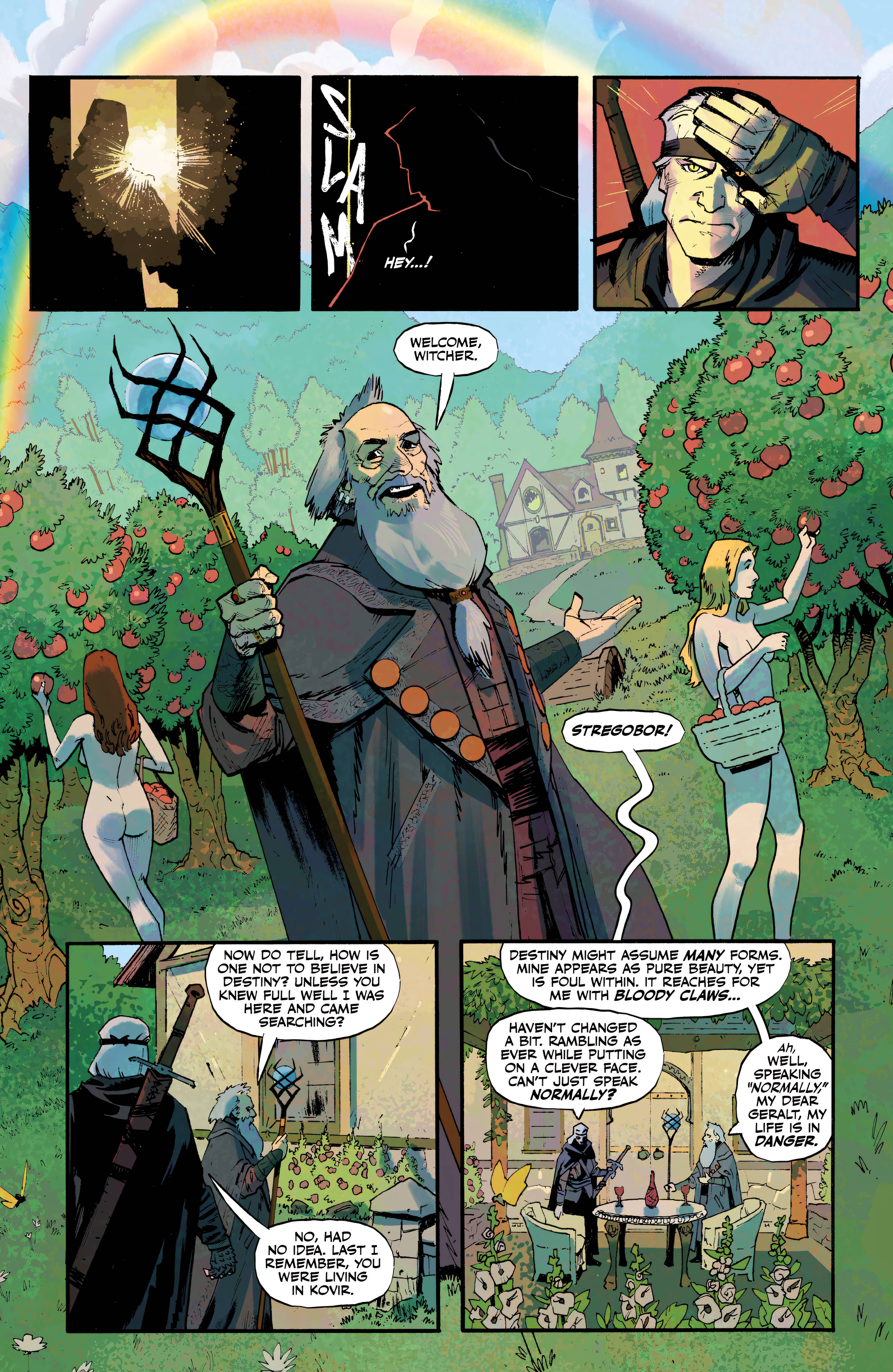Read online The Witcher: The Lesser Evil comic -  Issue # Full - 9