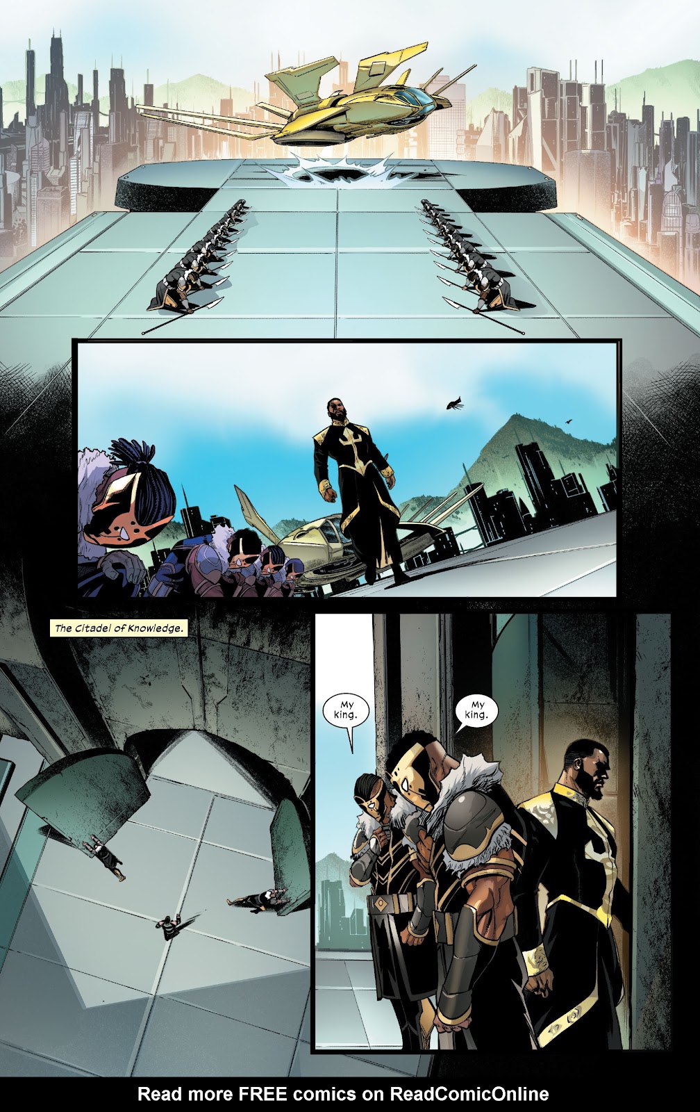 Ultimate Black Panther issue 1 - Page 10