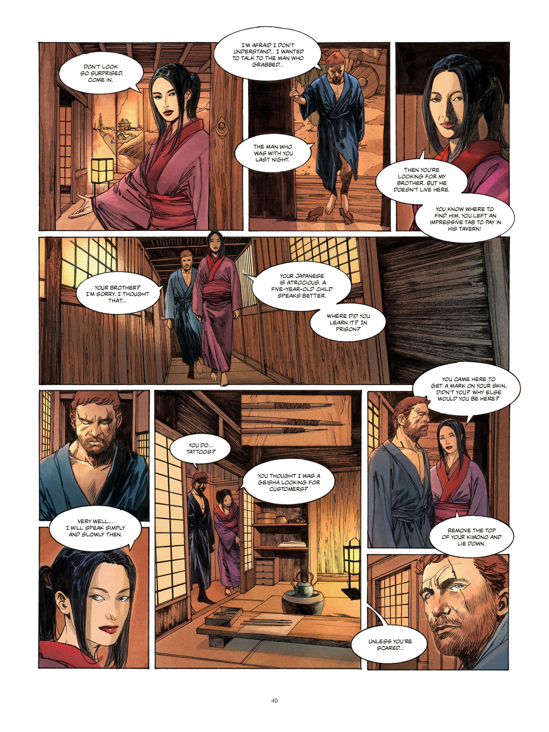 Read online William Adams, Samuraj comic -  Issue #1 - 40