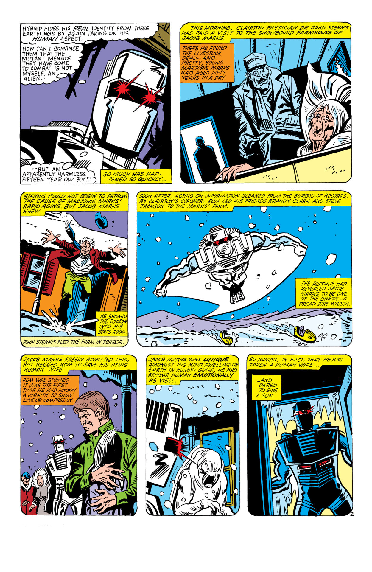 Read online Rom: The Original Marvel Years Omnibus comic -  Issue # TPB (Part 4) - 69
