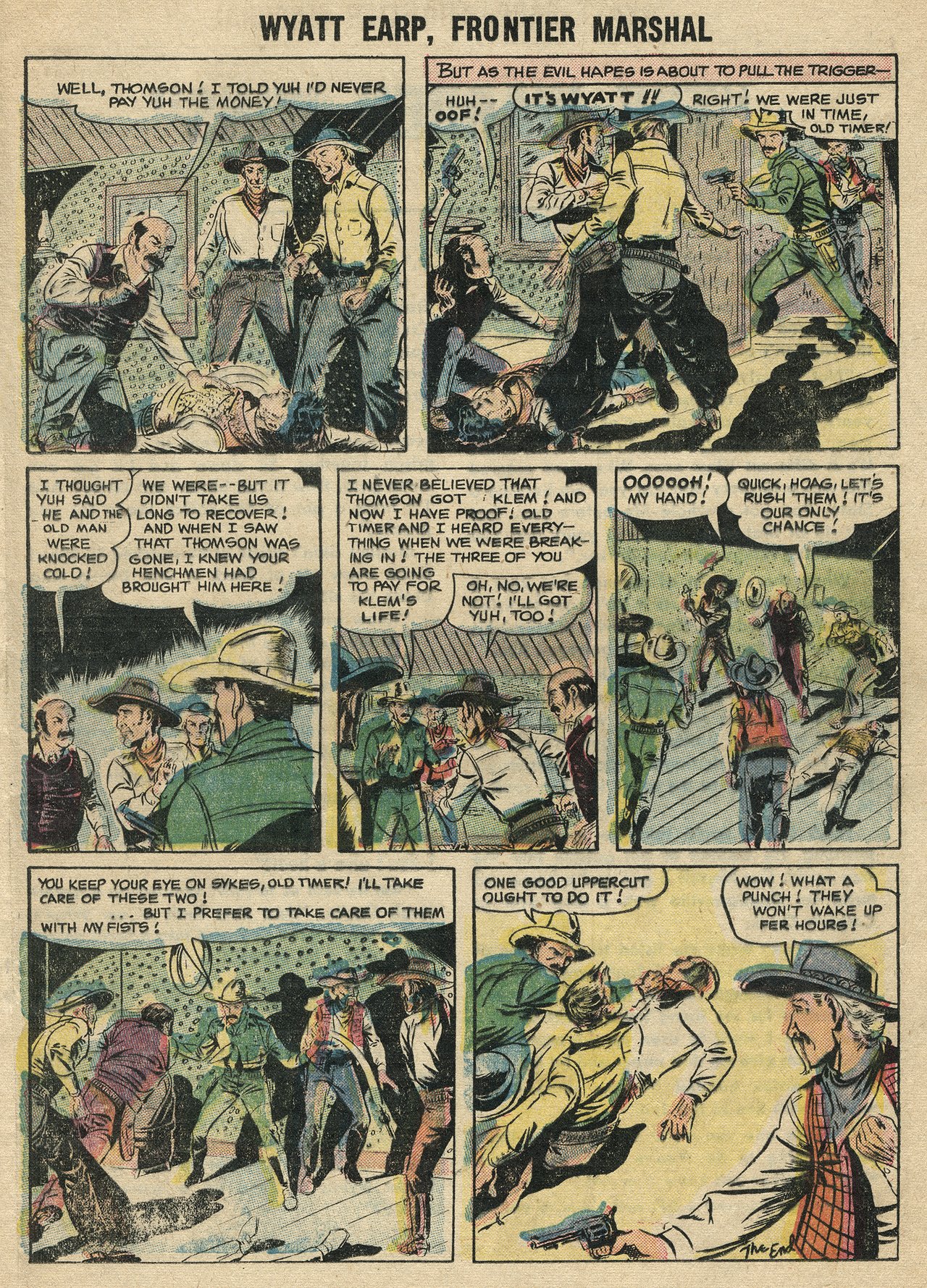 Read online Wyatt Earp Frontier Marshal comic -  Issue #12 - 17