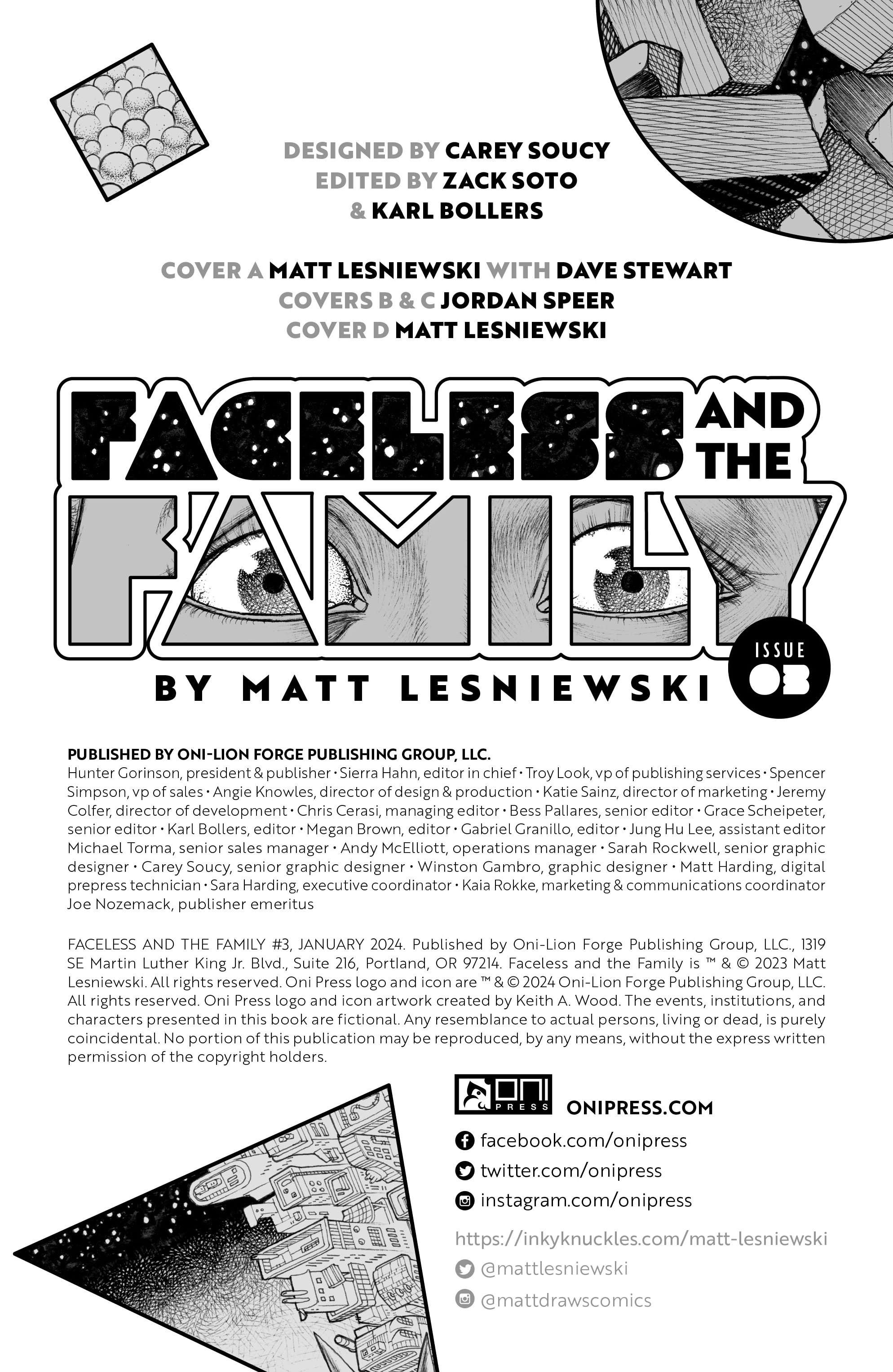 Read online Faceless and the Family comic -  Issue #3 - 2