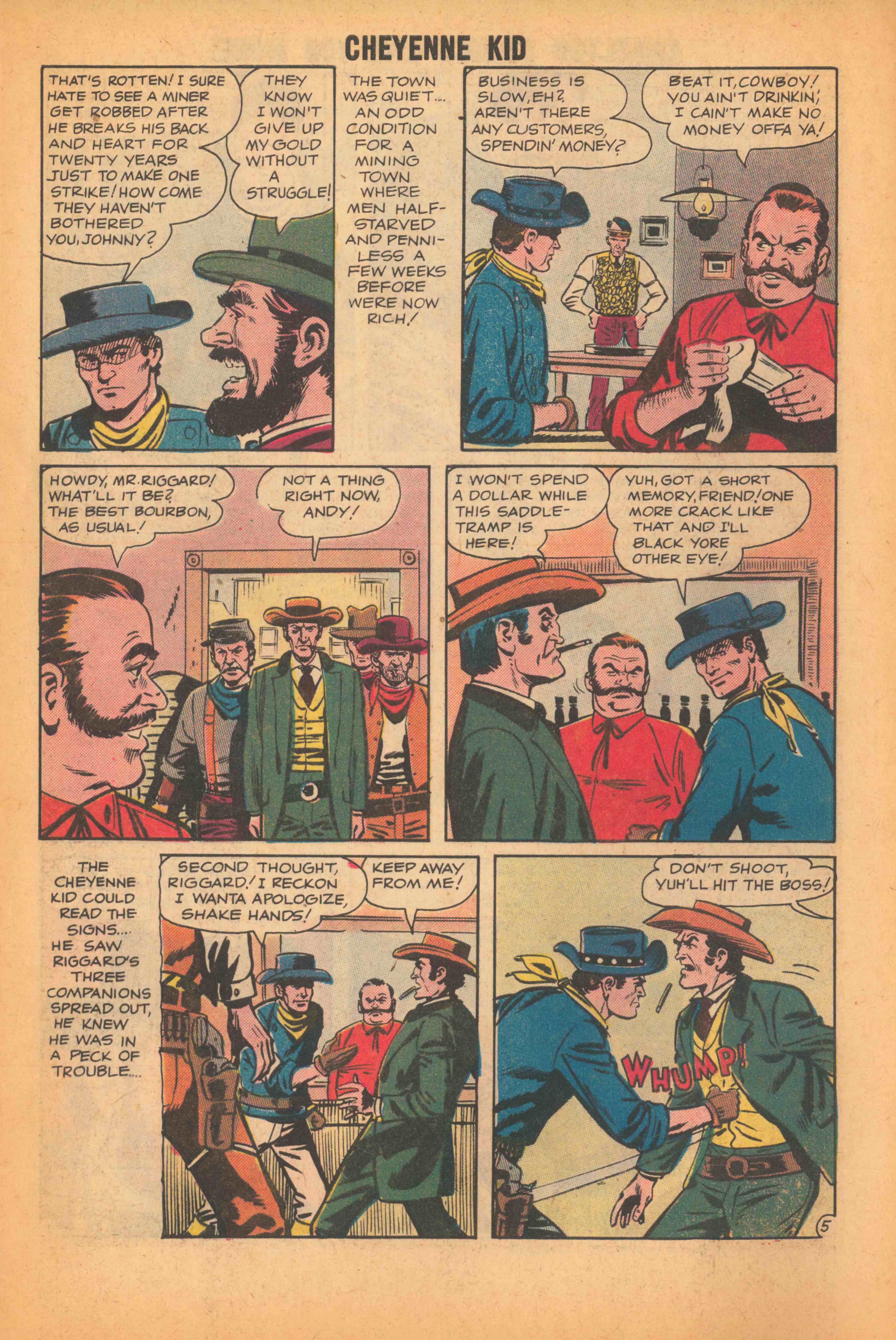 Read online Cheyenne Kid comic -  Issue #34 - 8