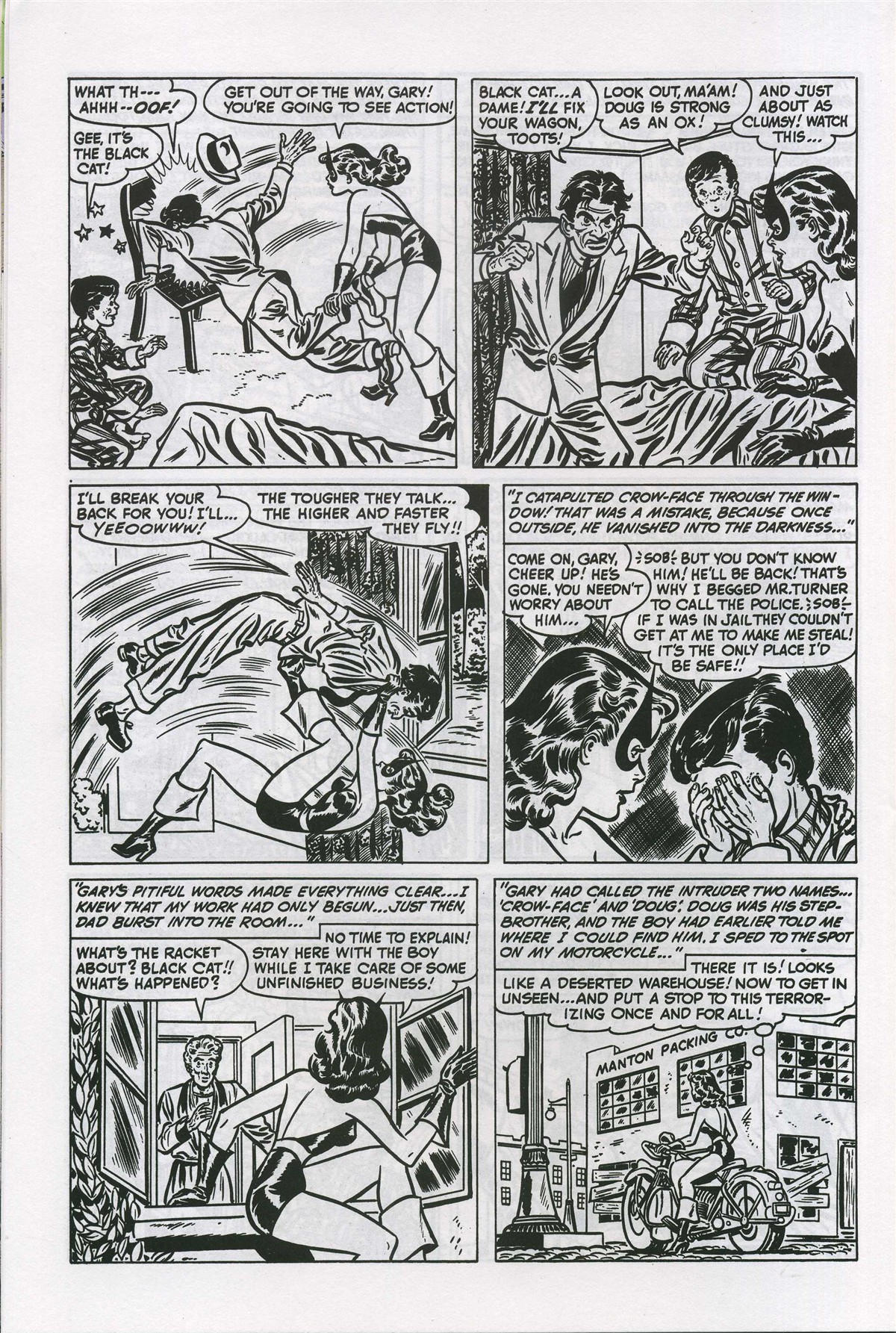 Read online Alfred Harvey's Black Cat (The Origins) comic -  Issue #1 - 40