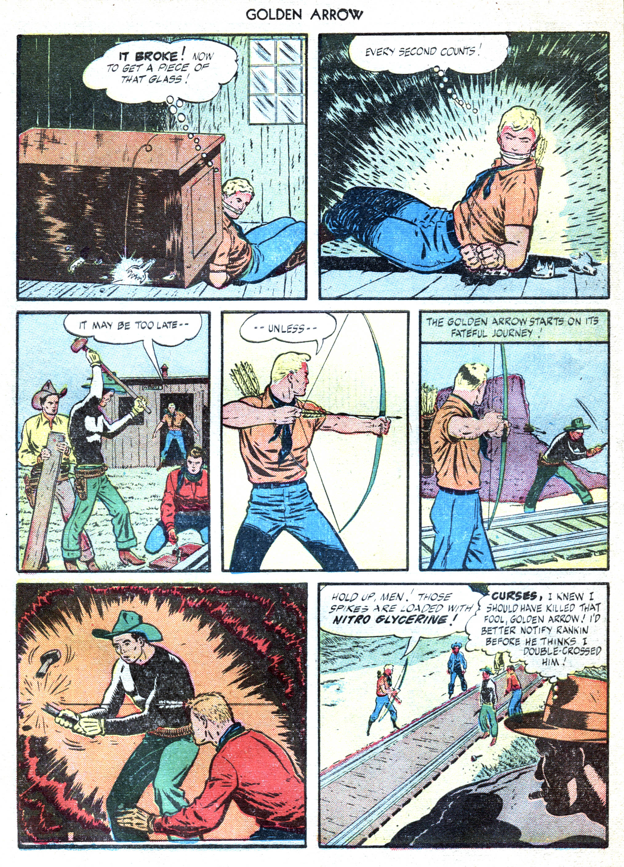 Read online Golden Arrow comic -  Issue #3 - 10
