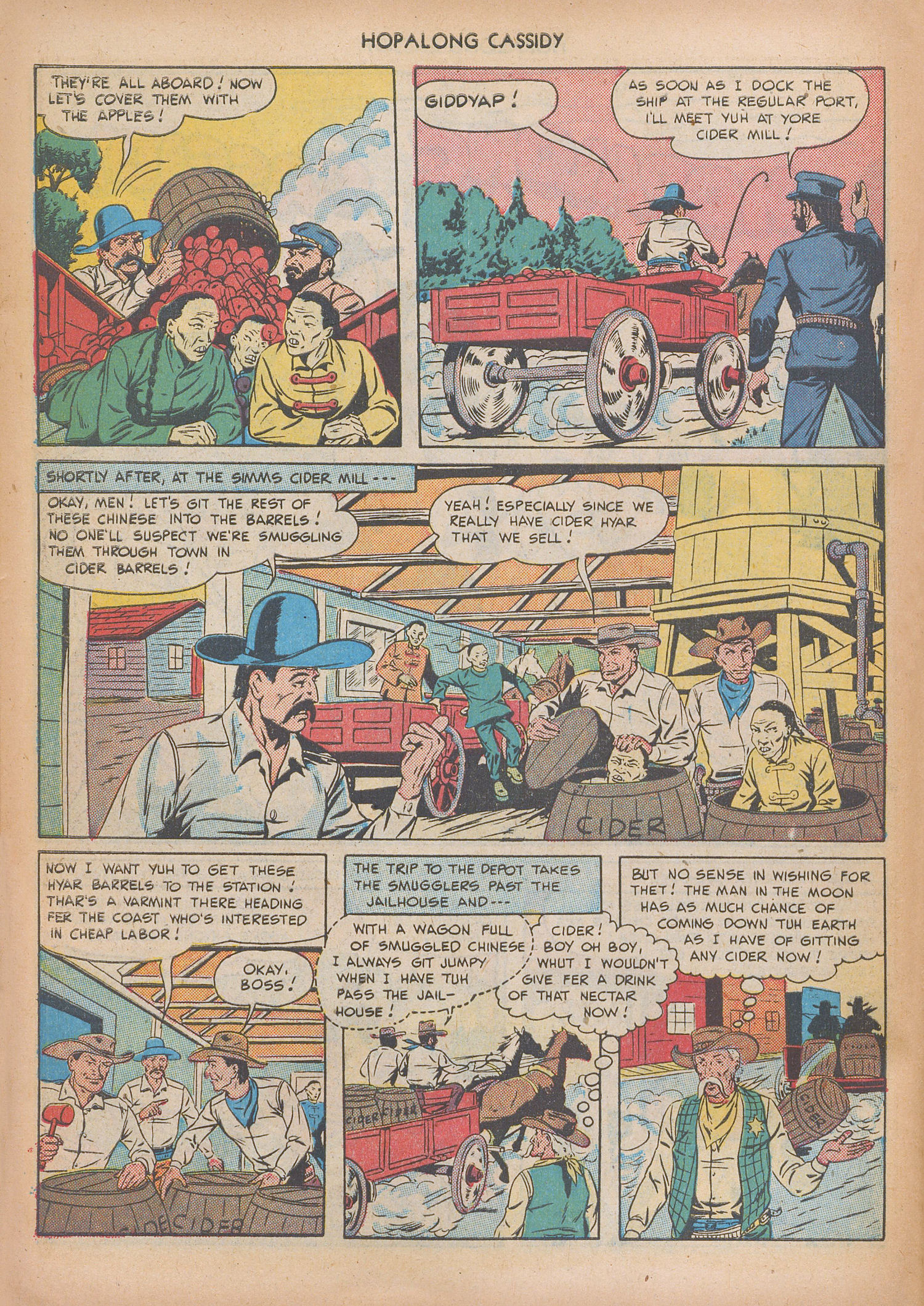 Read online Hopalong Cassidy comic -  Issue #35 - 34