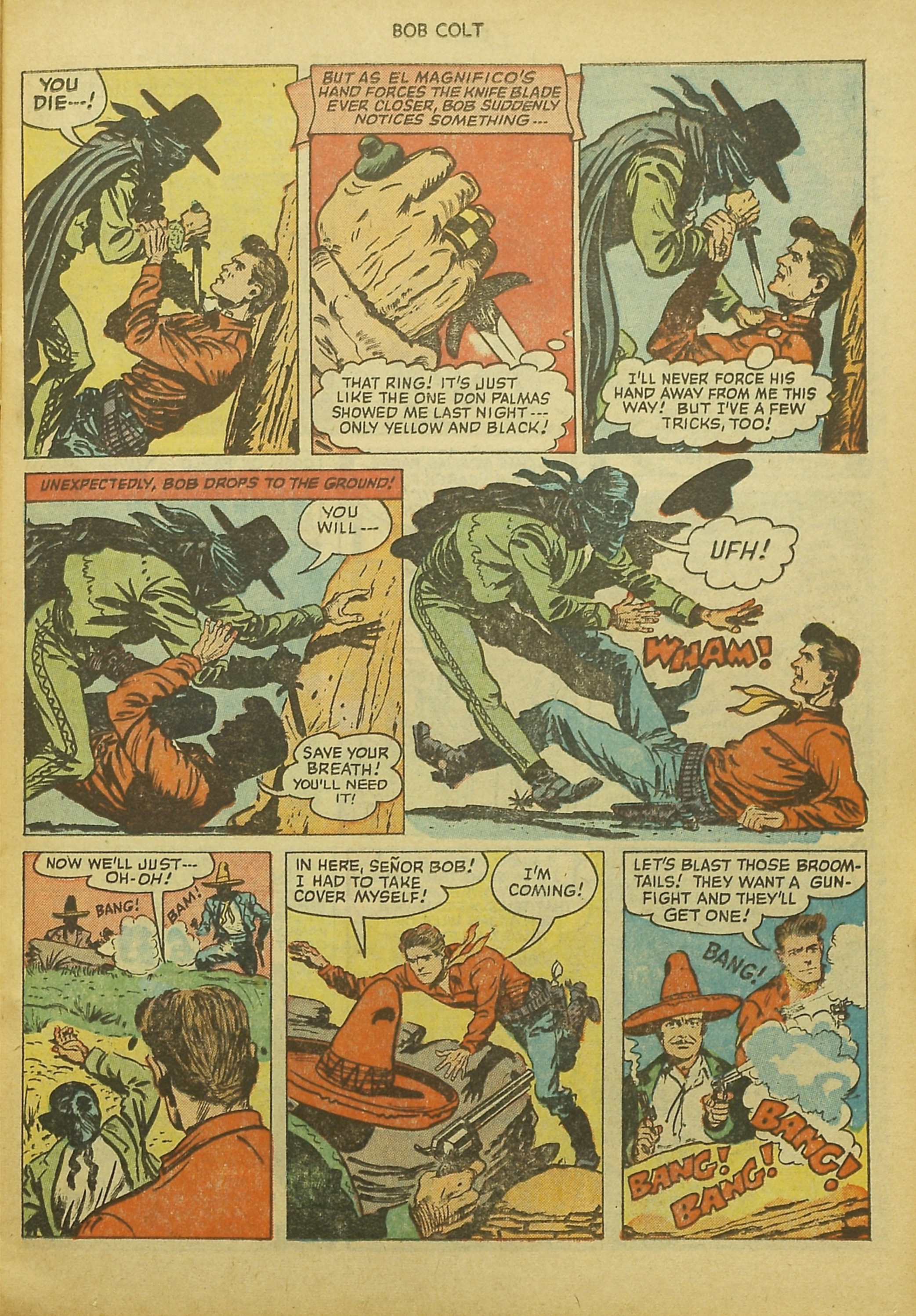 Read online Bob Colt Western comic -  Issue #9 - 11