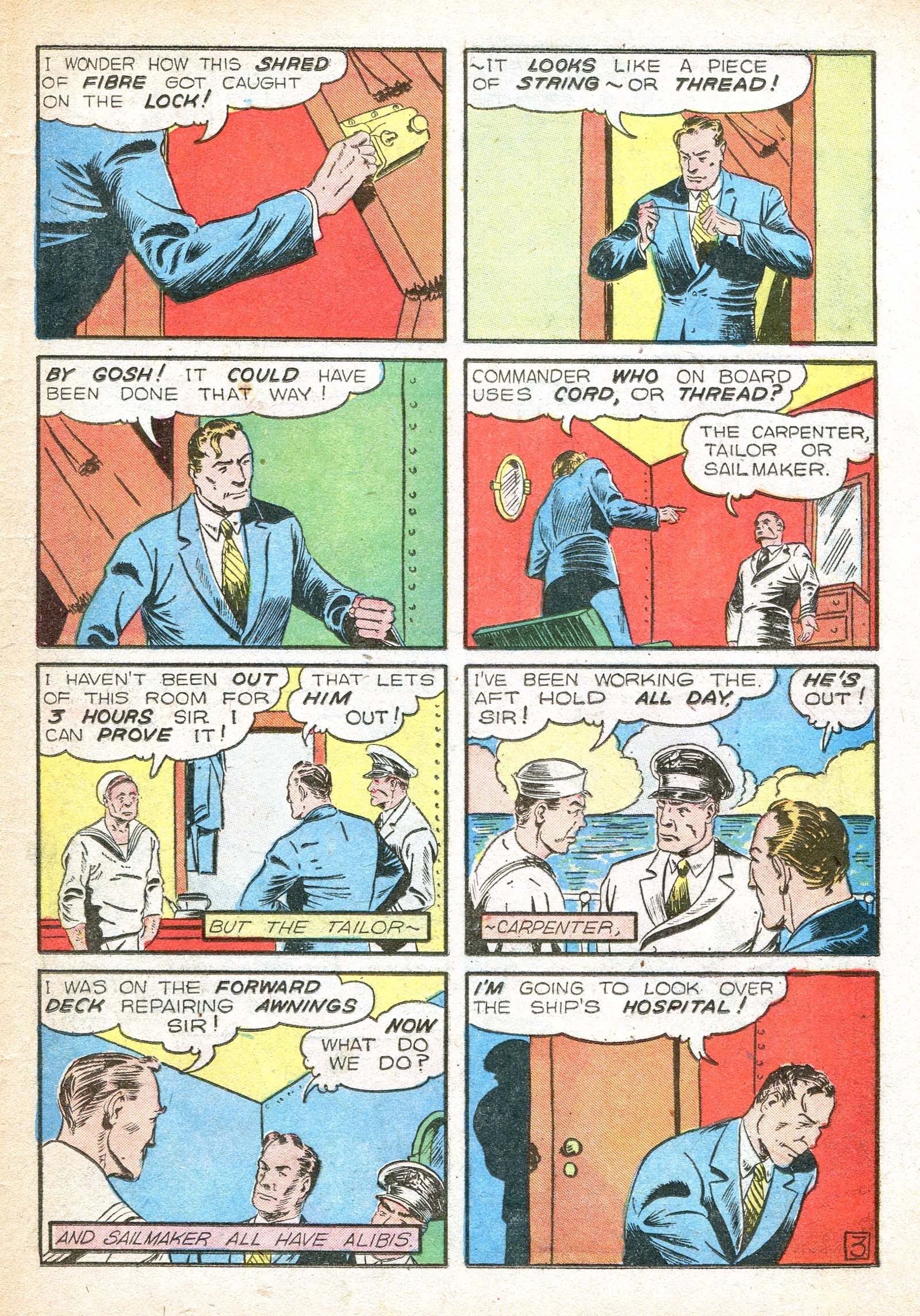 Read online Masked Marvel comic -  Issue #3 - 53