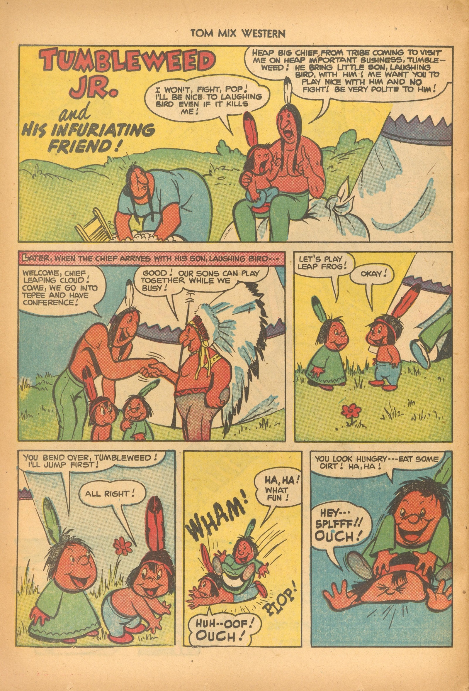 Read online Tom Mix Western (1948) comic -  Issue #49 - 22