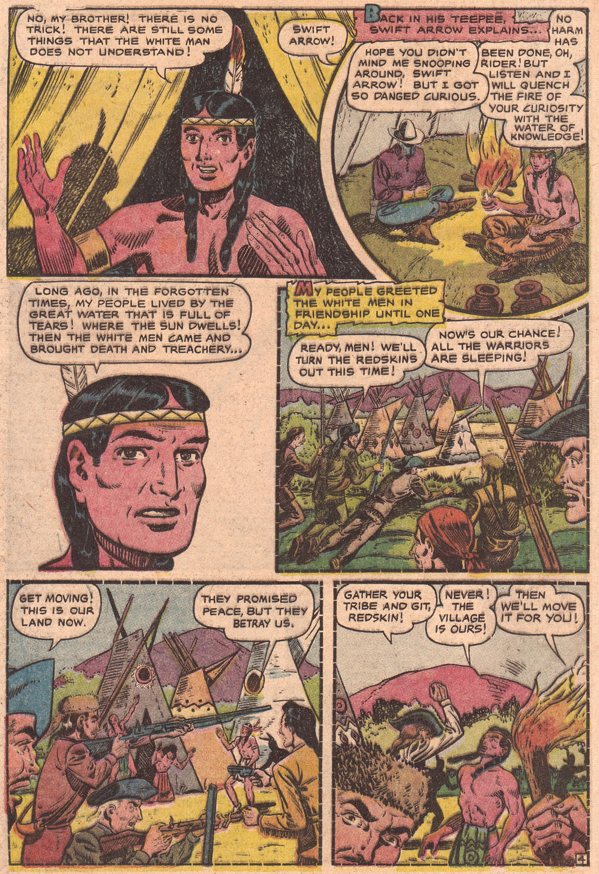 Read online Swift Arrow (1957) comic -  Issue #3 - 30