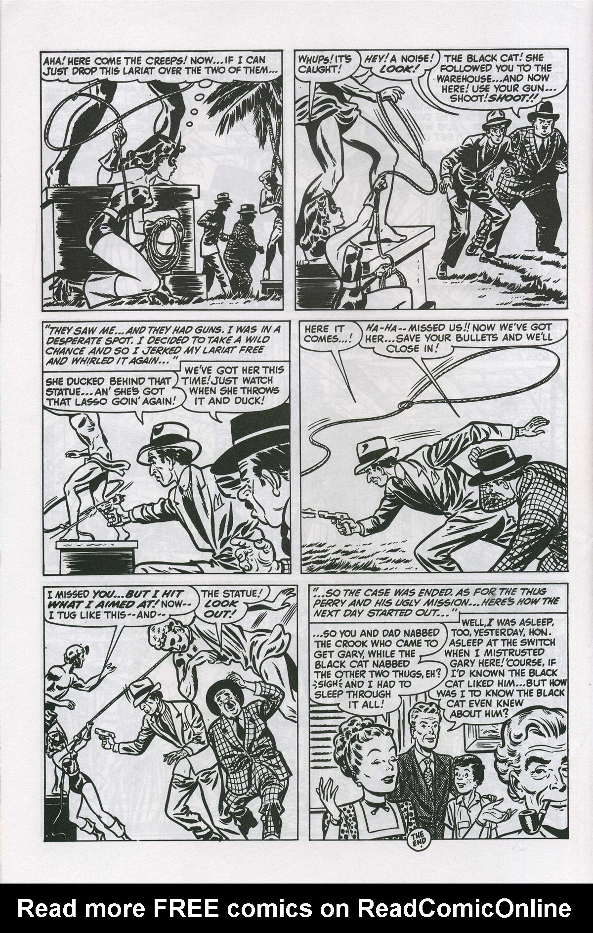 Read online Alfred Harvey's Black Cat (The Origins) comic -  Issue #1 - 42