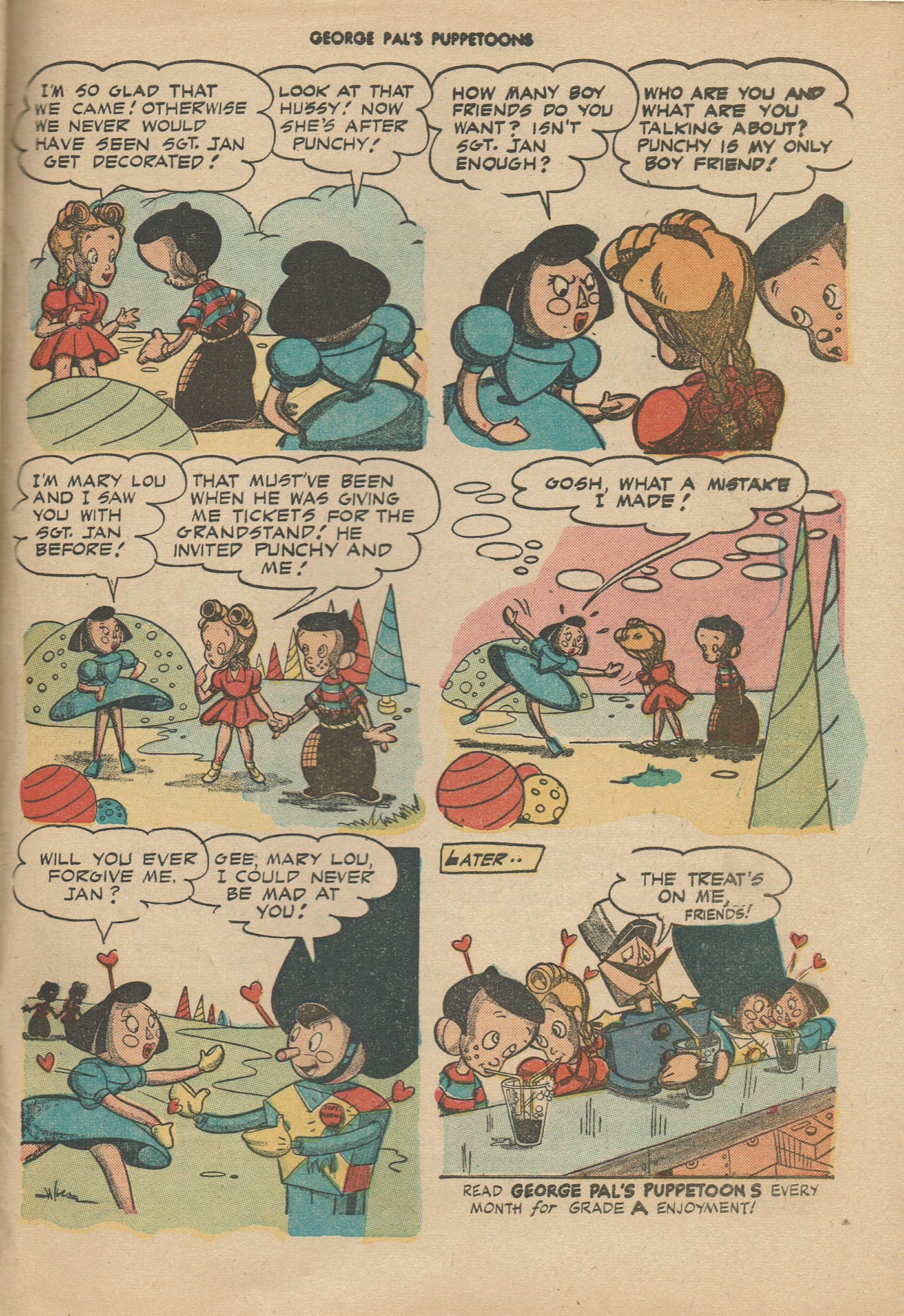 Read online George Pal's Puppetoons comic -  Issue #6 - 49
