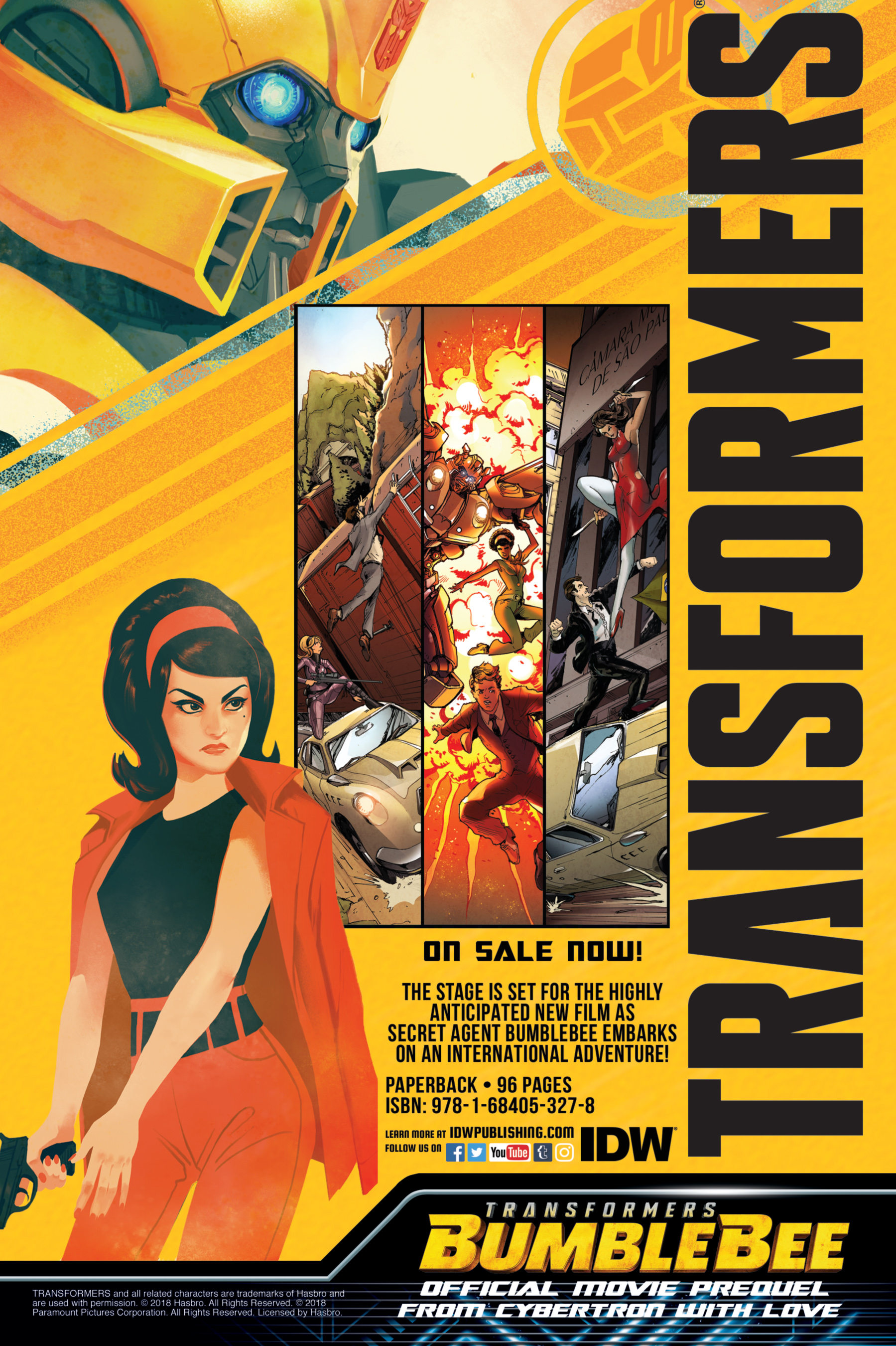 Read online Transformers: Bumblebee - Win If You Dare comic -  Issue # TPB - 67