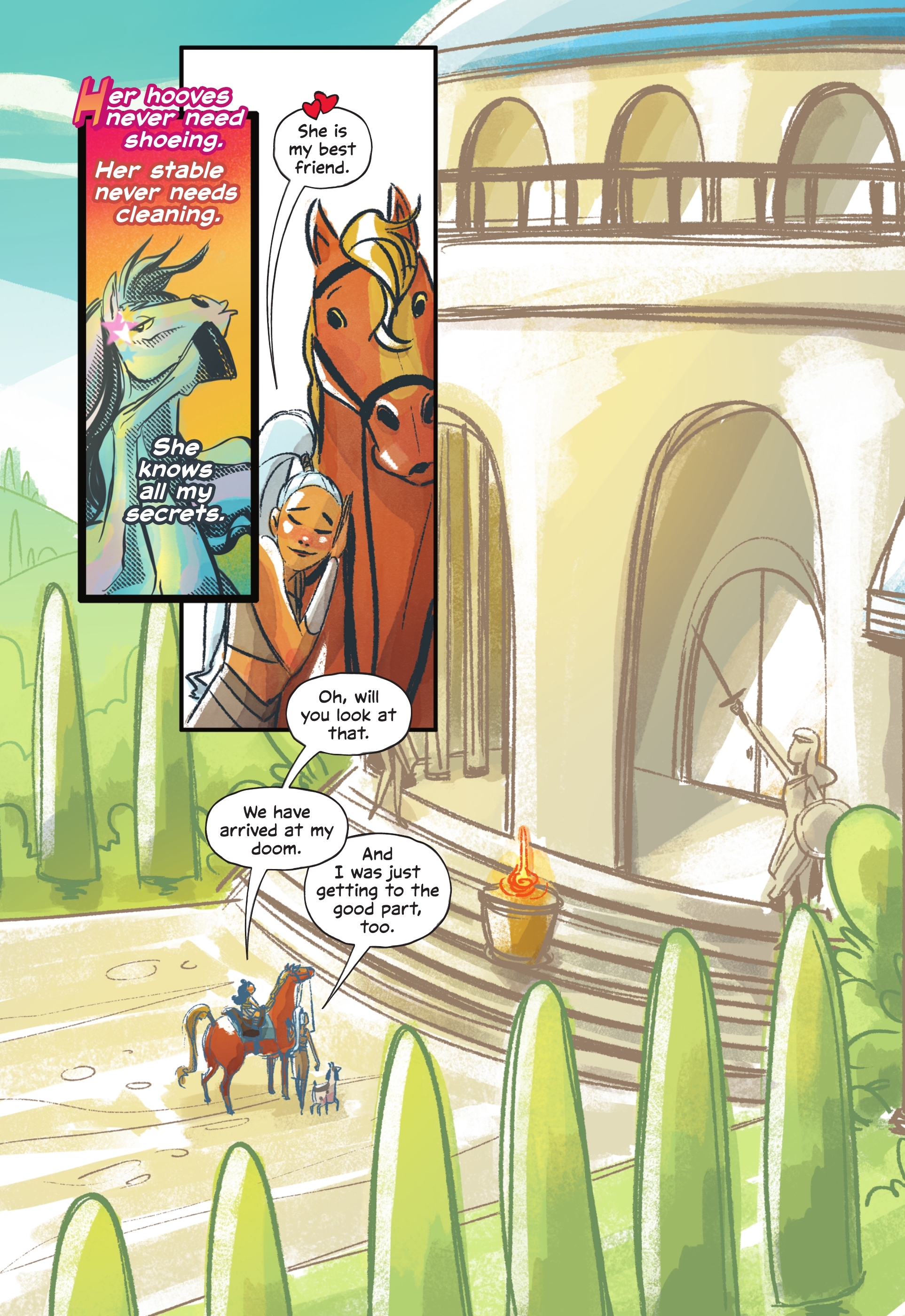 Read online Diana and the Hero's Journey comic -  Issue # TPB - 87