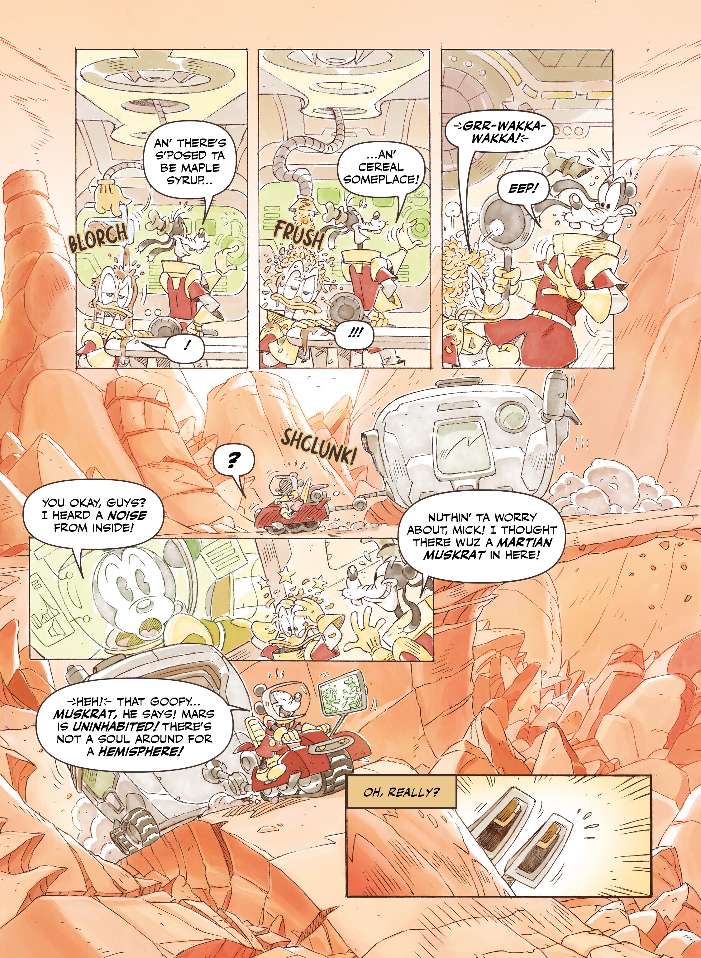 Read online Disney Once Upon a Mouse… In the Future comic -  Issue # TPB (Part 1) - 45