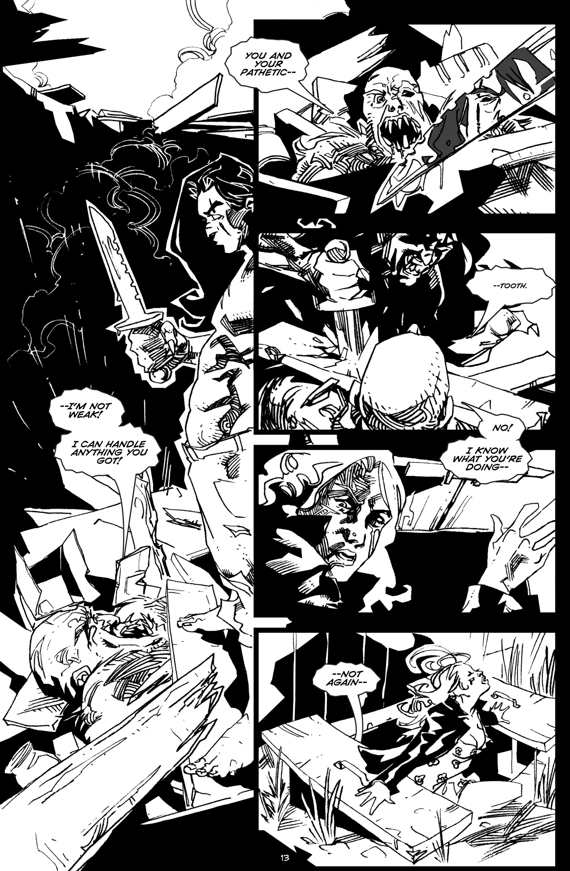 Read online Torn comic -  Issue #4 - 16
