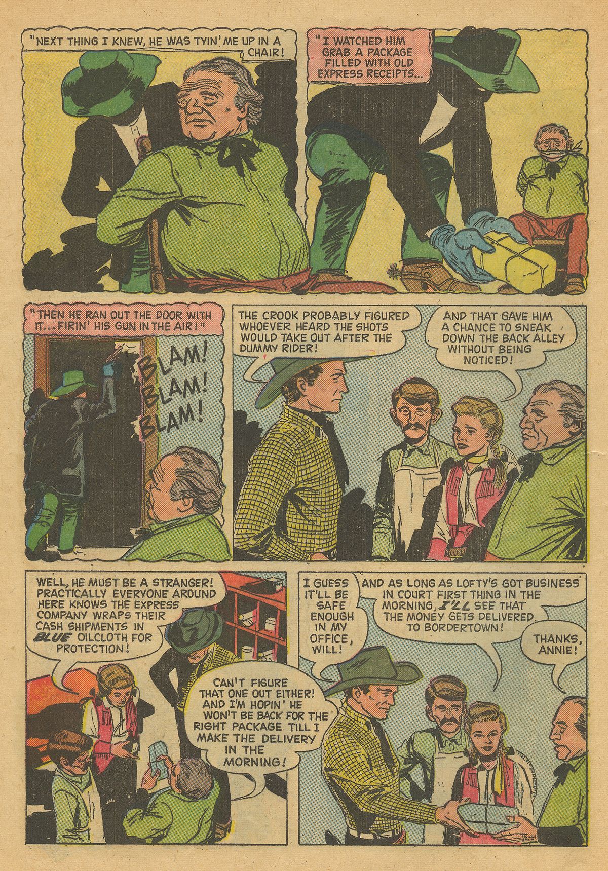 Read online Annie Oakley & Tagg comic -  Issue #8 - 28