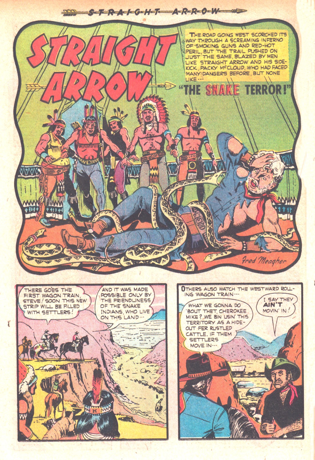 Read online Straight Arrow comic -  Issue #20 - 26