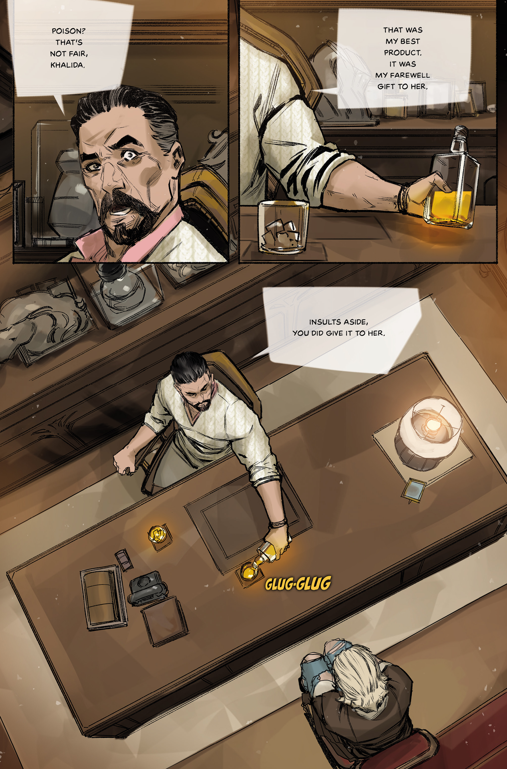 Read online Gumaa: The Beginning of Her comic -  Issue #2 - 20