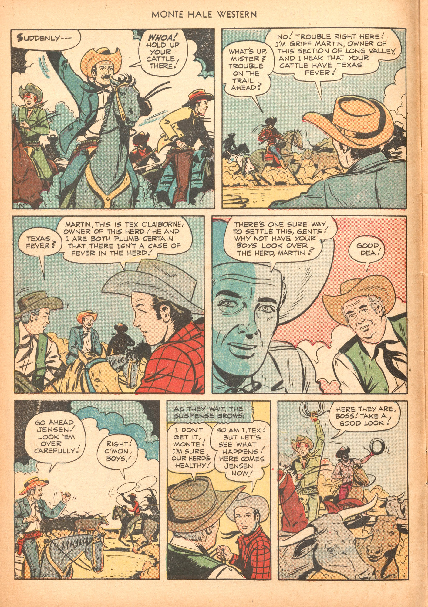 Read online Monte Hale Western comic -  Issue #64 - 4