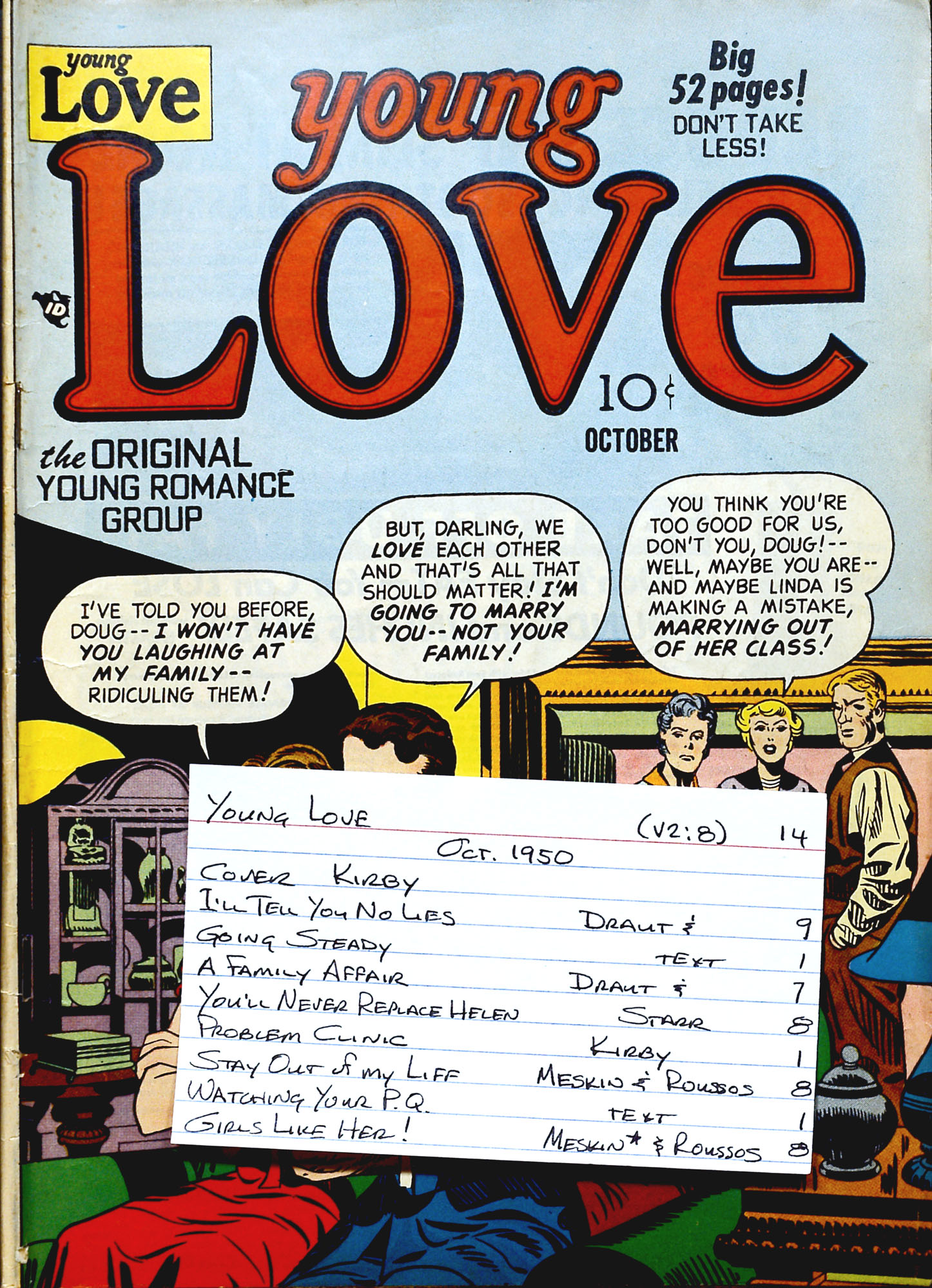 Read online Young Love (1949) comic -  Issue #14 - 53