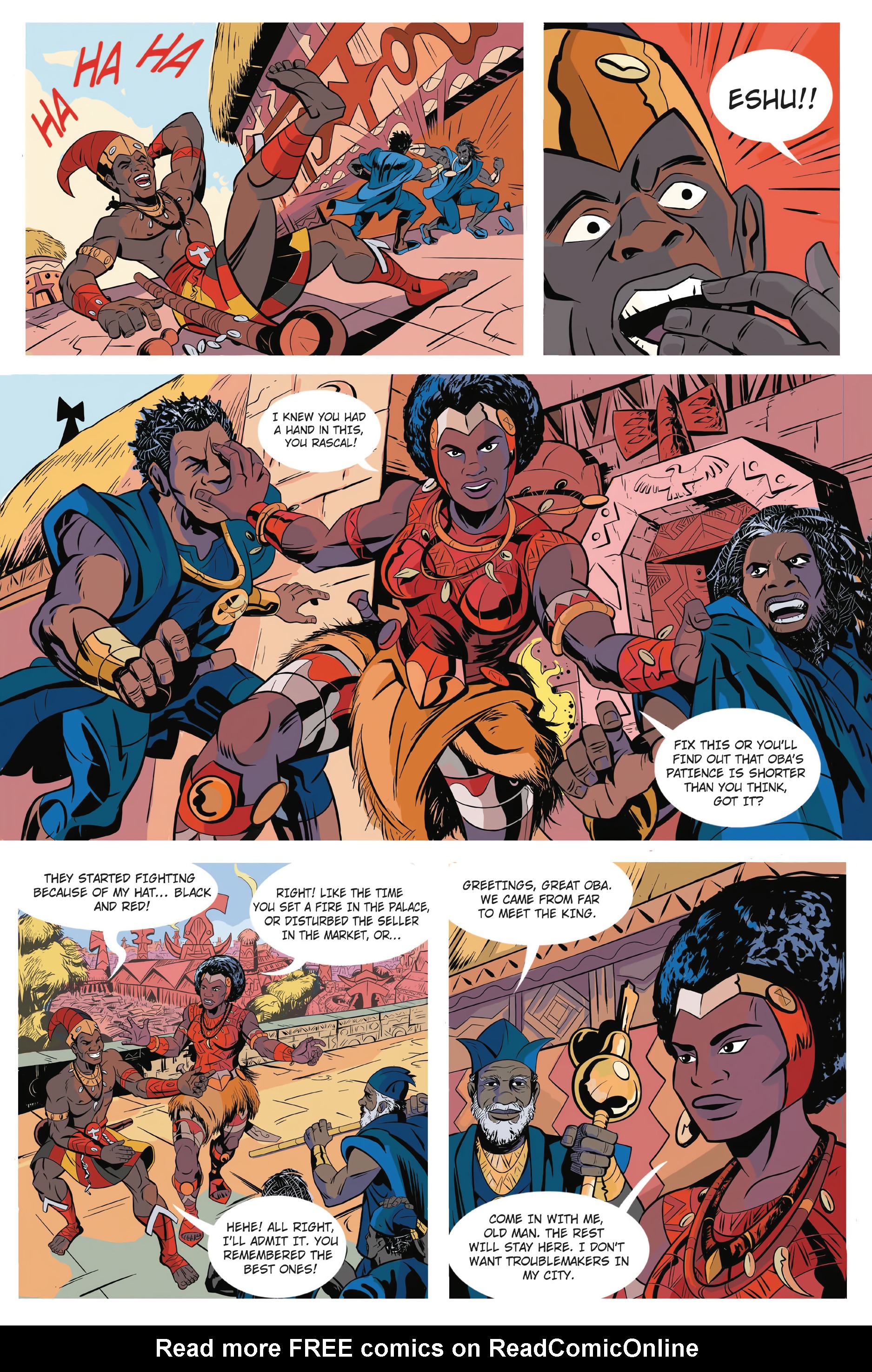 Read online Tales of the Orishas comic -  Issue # TPB - 19