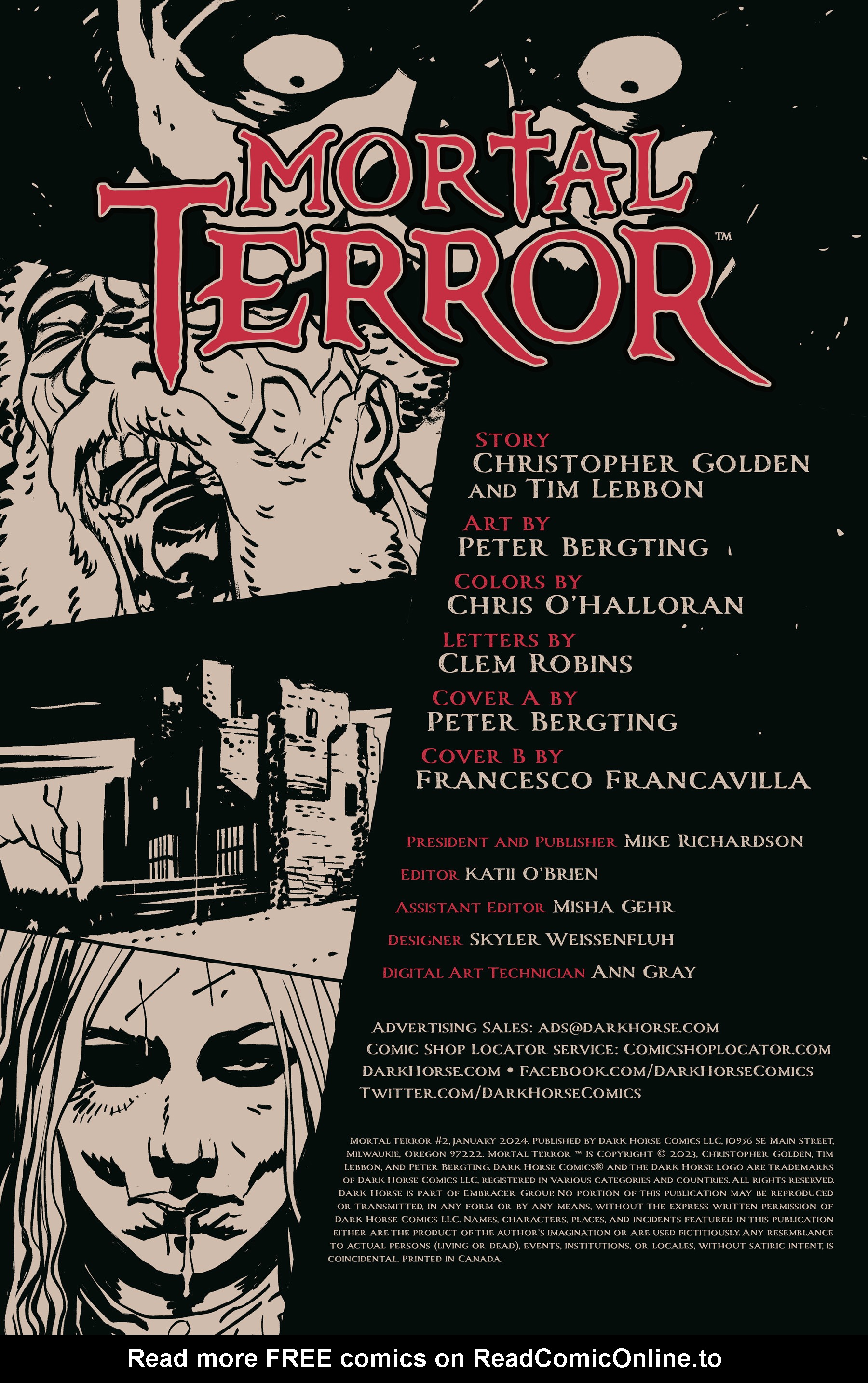 Read online Mortal Terror comic -  Issue #2 - 2