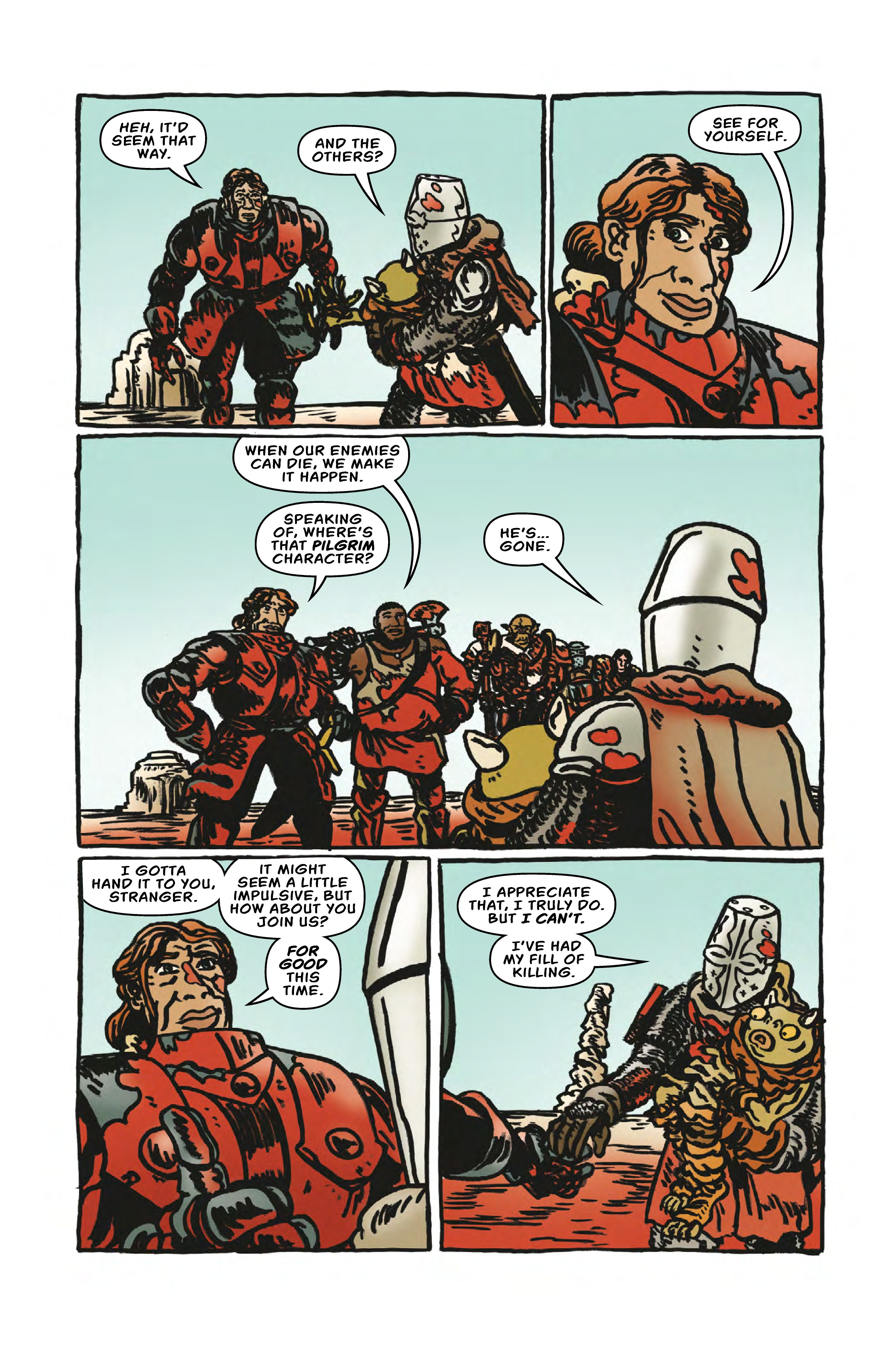 Read online Crusader comic -  Issue #4 - 22