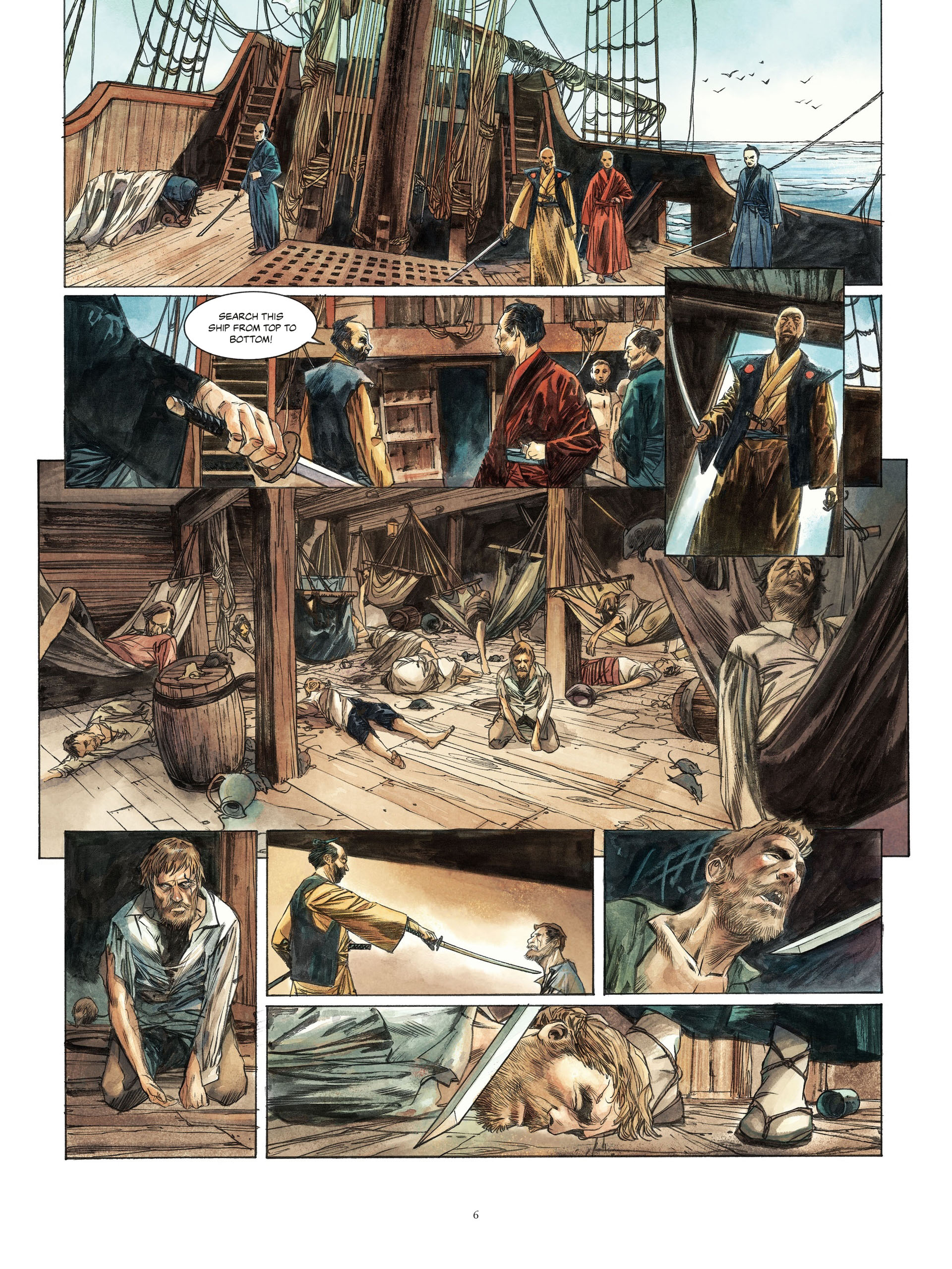 Read online William Adams, Samuraj comic -  Issue #1 - 6