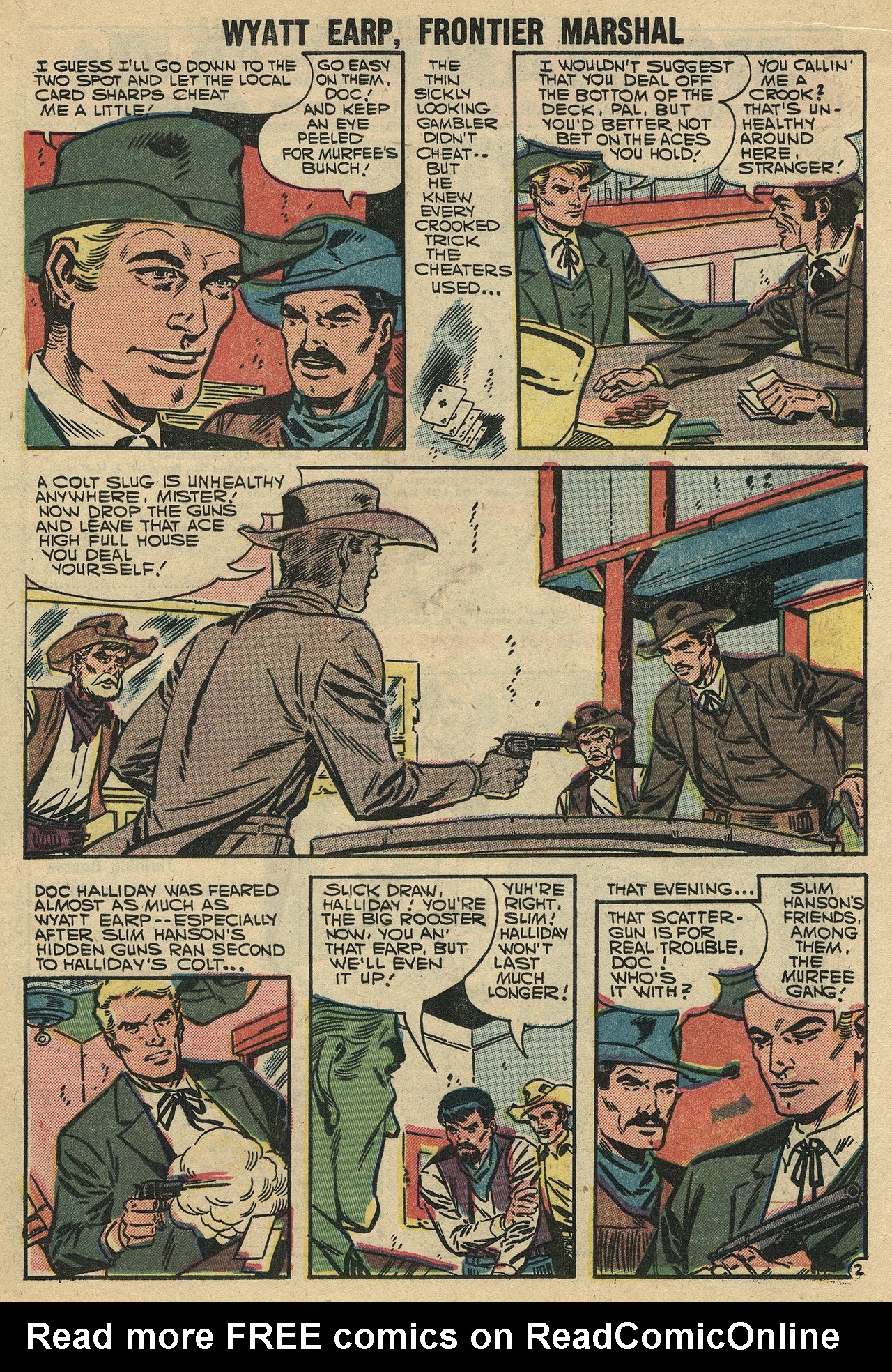 Read online Wyatt Earp Frontier Marshal comic -  Issue #16 - 21