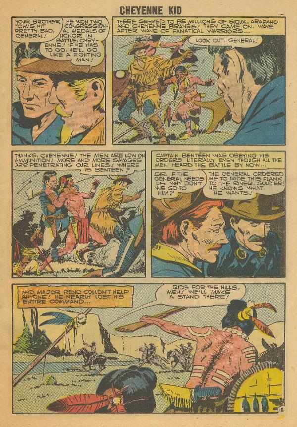 Read online Cheyenne Kid comic -  Issue #10 - 26