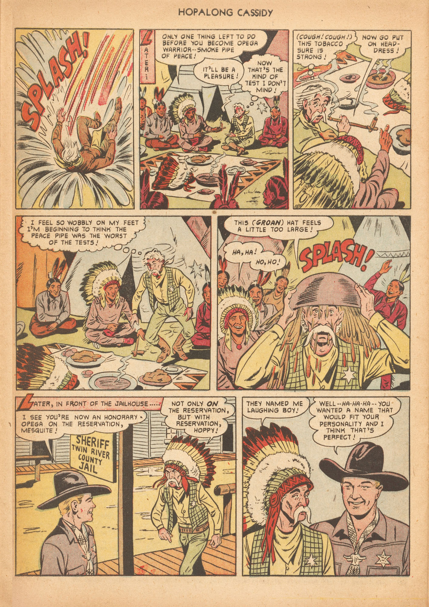Read online Hopalong Cassidy comic -  Issue #56 - 32