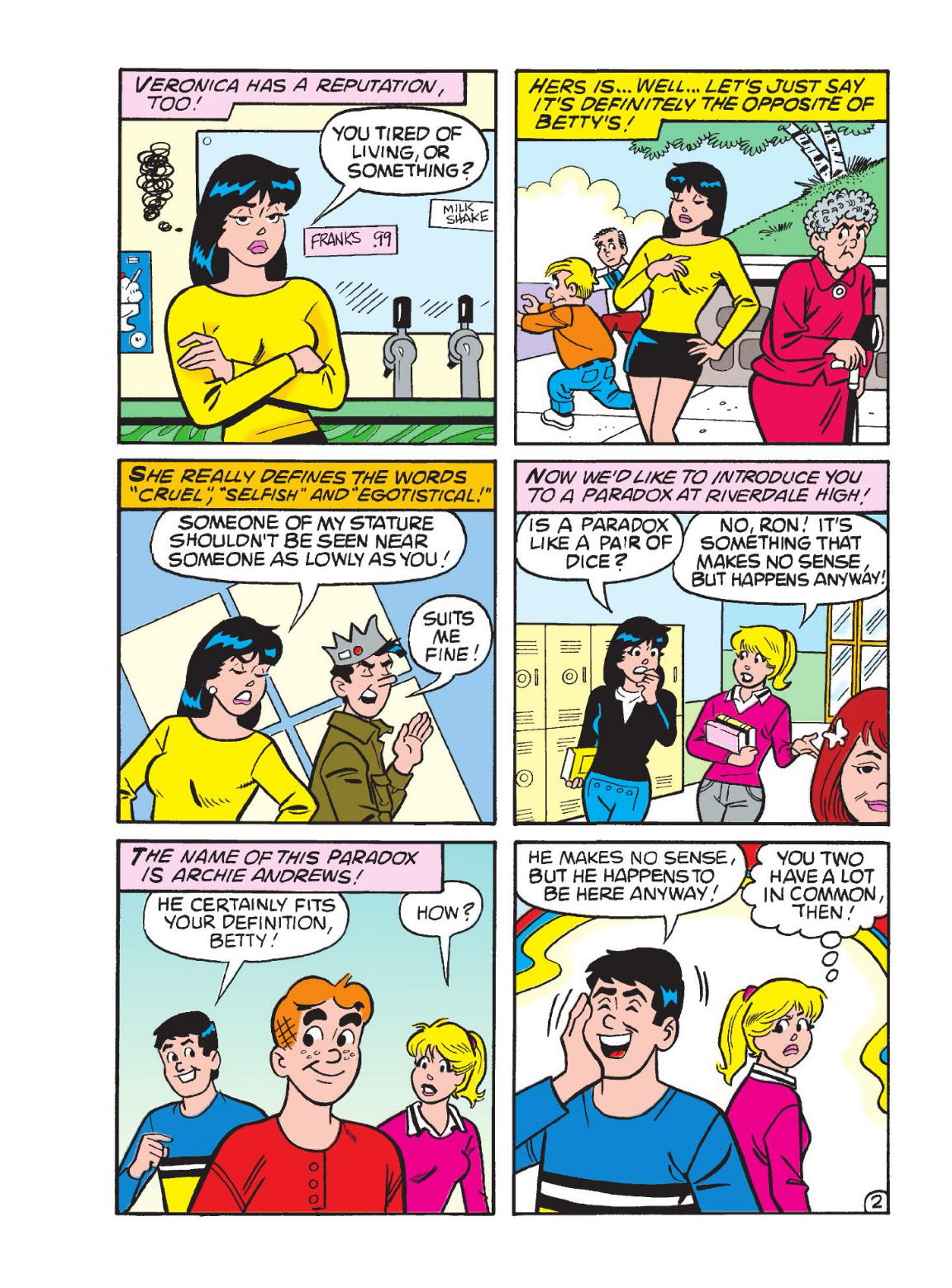 Read online World of Betty & Veronica Digest comic -  Issue #18 - 120