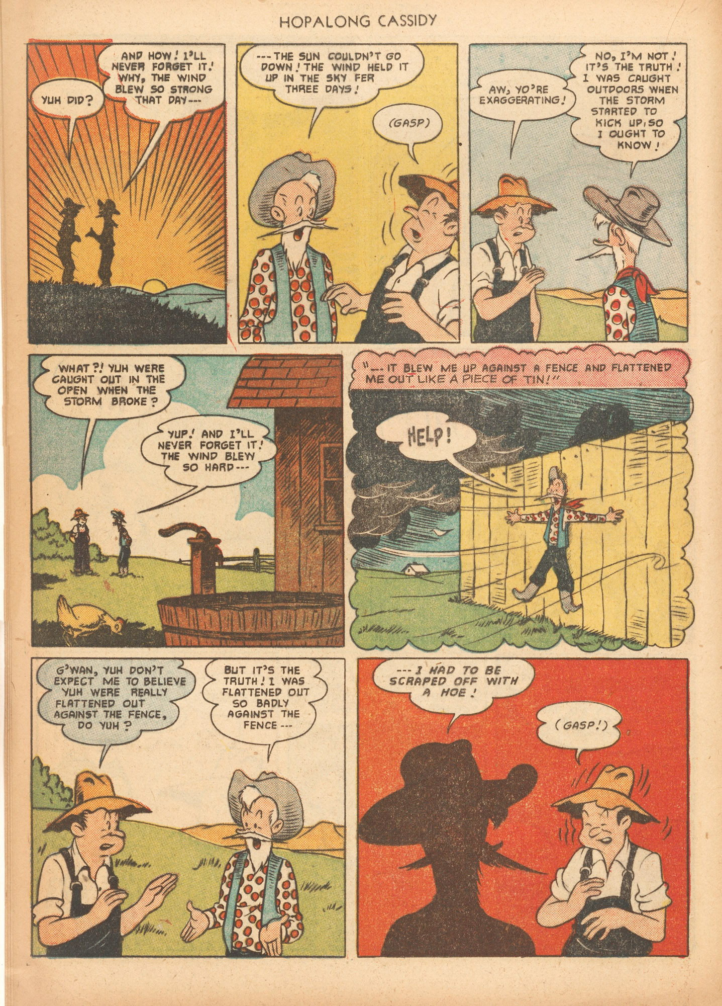Read online Hopalong Cassidy comic -  Issue #58 - 16
