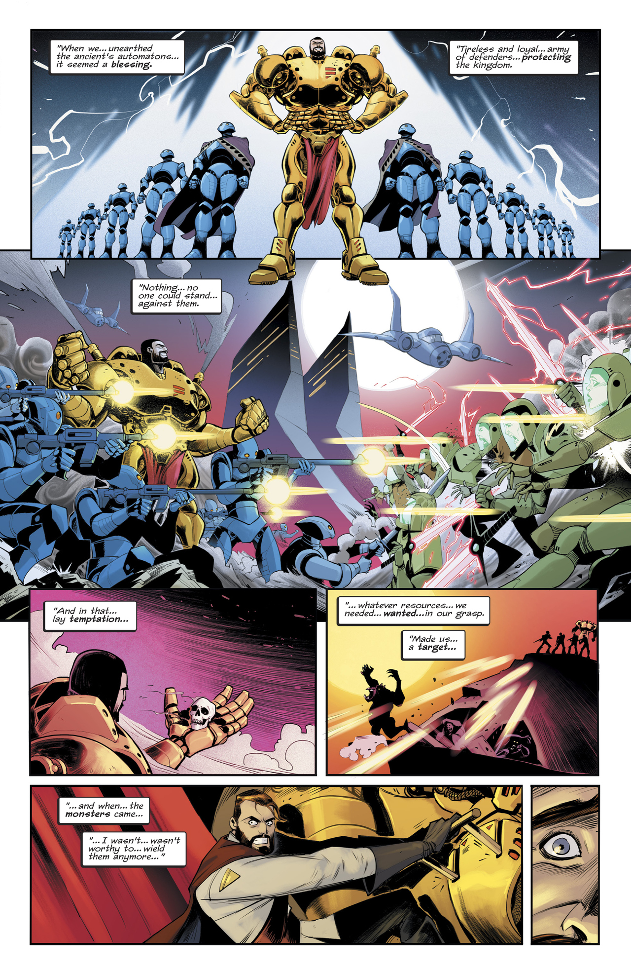 Read online Frank Frazetta's Dawn Attack comic -  Issue #4 - 9