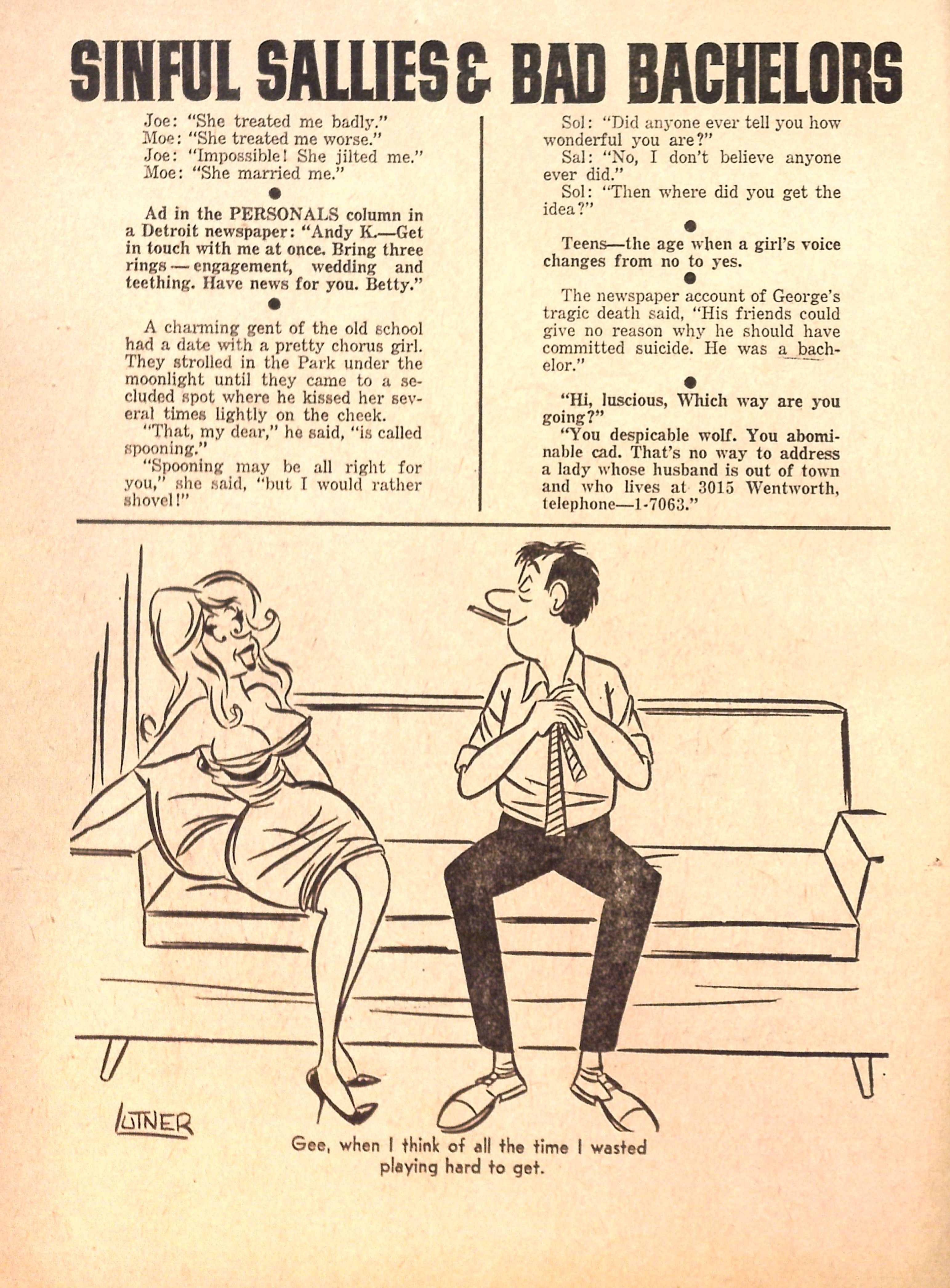 Read online Cartoons and Gags comic -  Issue #33 - 16