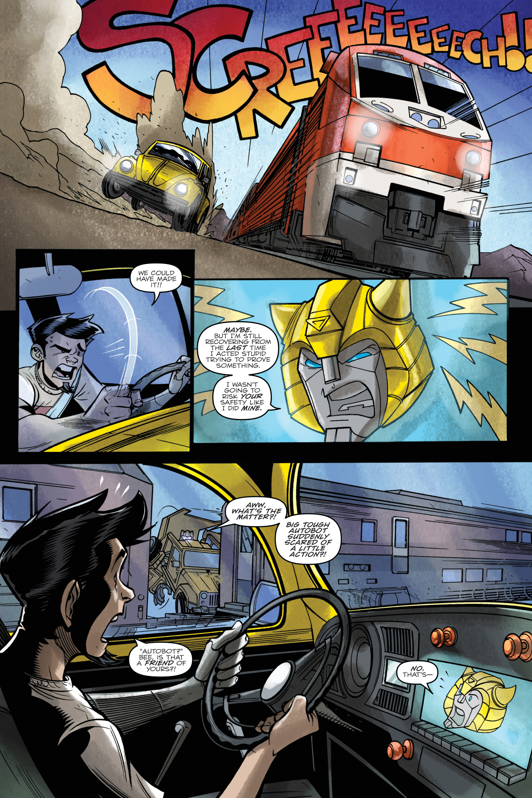 Read online Transformers: Bumblebee - Win If You Dare comic -  Issue # TPB - 38