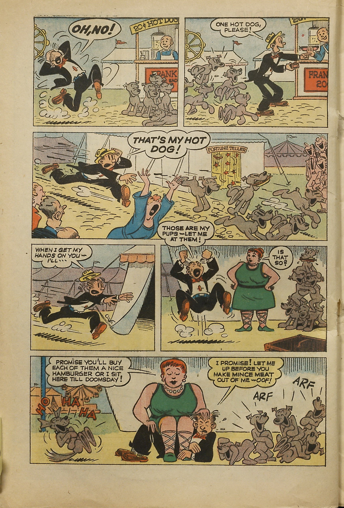 Read online Blondie Comics (1960) comic -  Issue #159 - 4