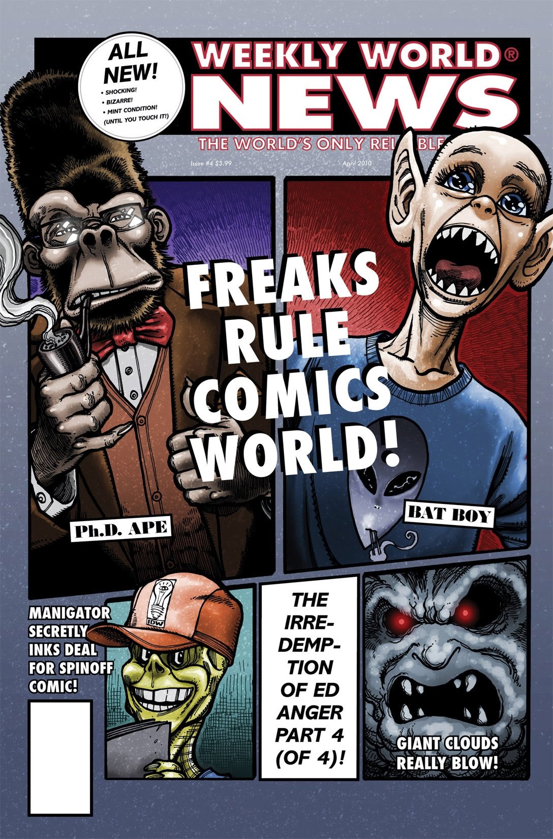 Read online Weekly World News comic -  Issue #4 - 1