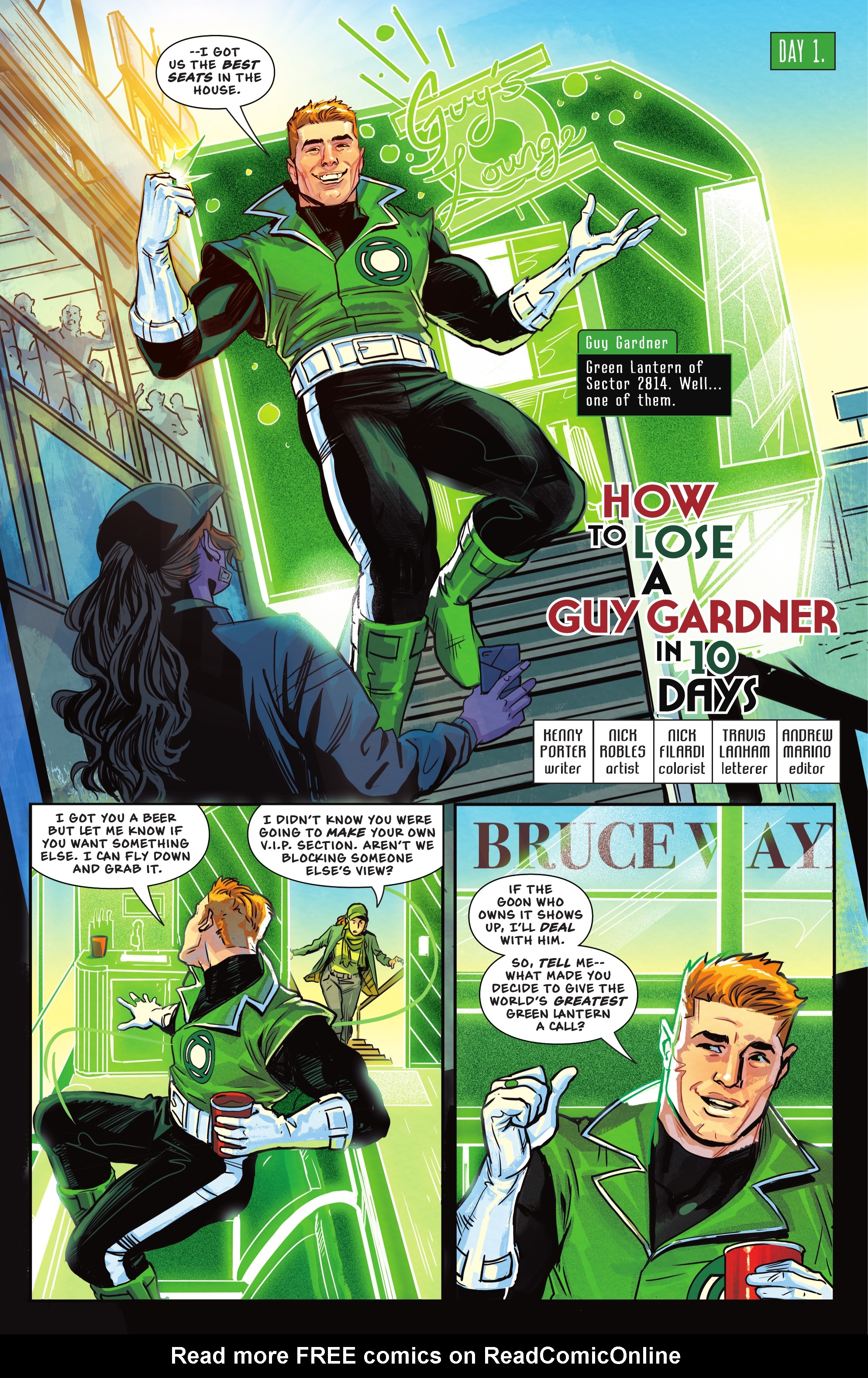 Read online DC's How to Lose a Guy Gardner in 10 Days comic -  Issue # TPB - 5